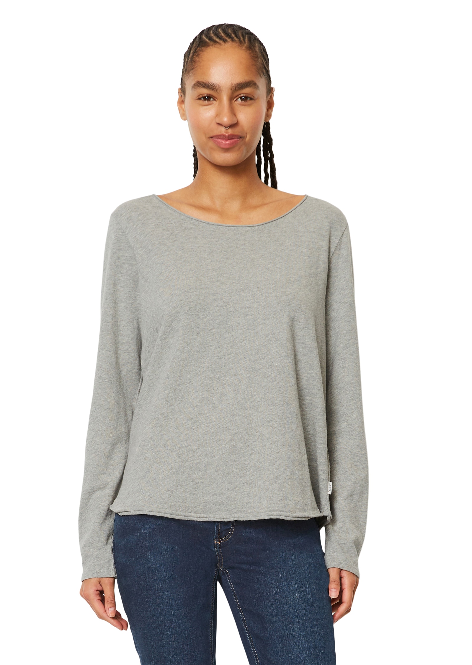 Marc O'Polo DENIM T-shirt à manches longues als tolles Langarm-Basic