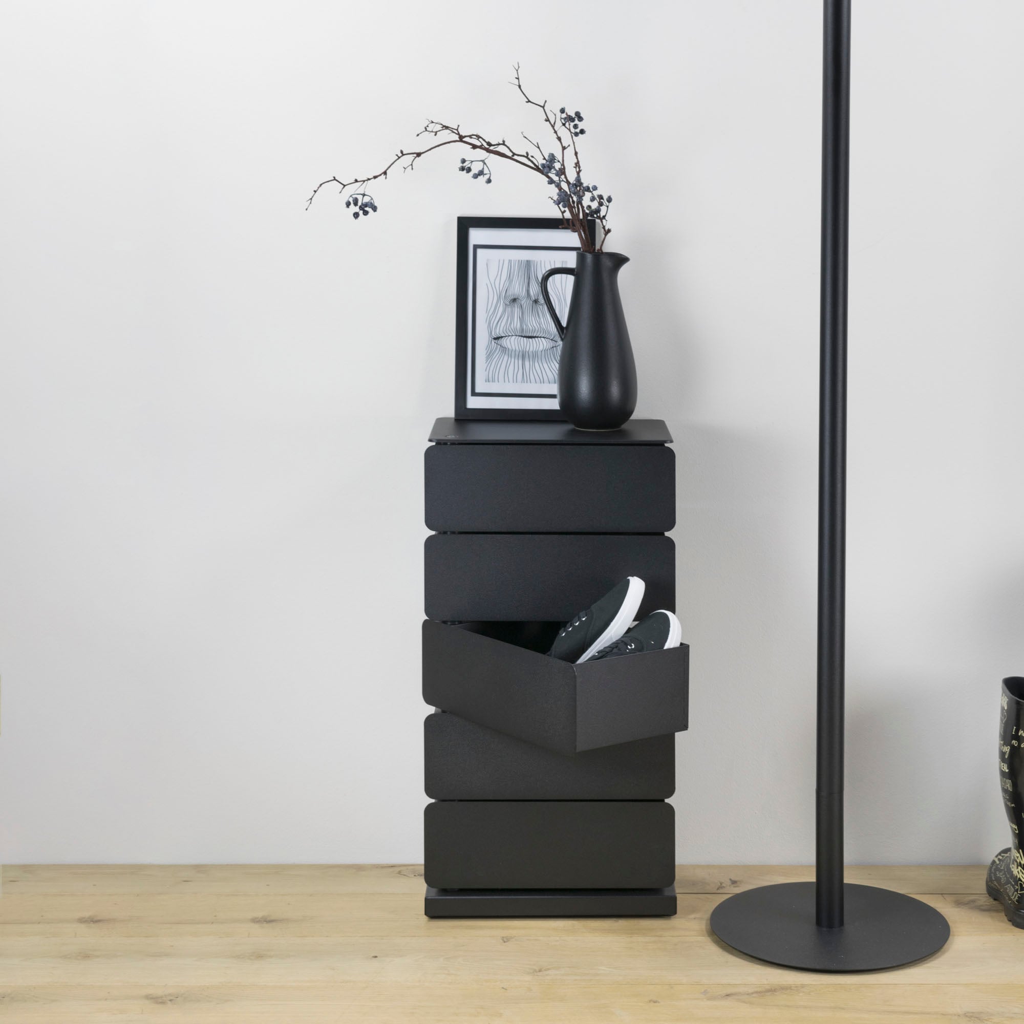 Spinder Design Commode »Joey« métal, largeur 37 cm