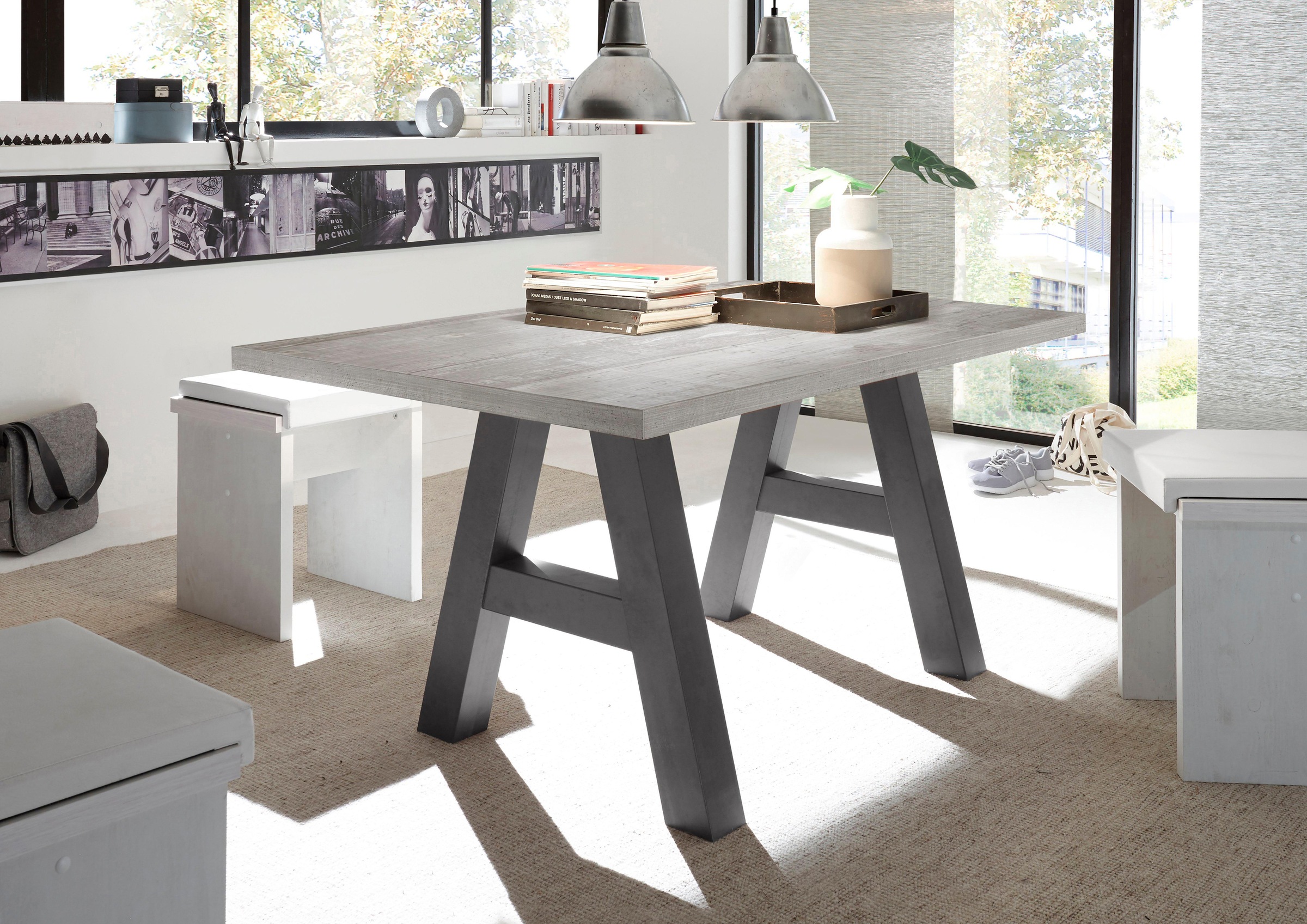 Mäusbacher Table de salle à manger »Mister TOPSELLER!« OTTOs Choice,  Gestell in A-Form