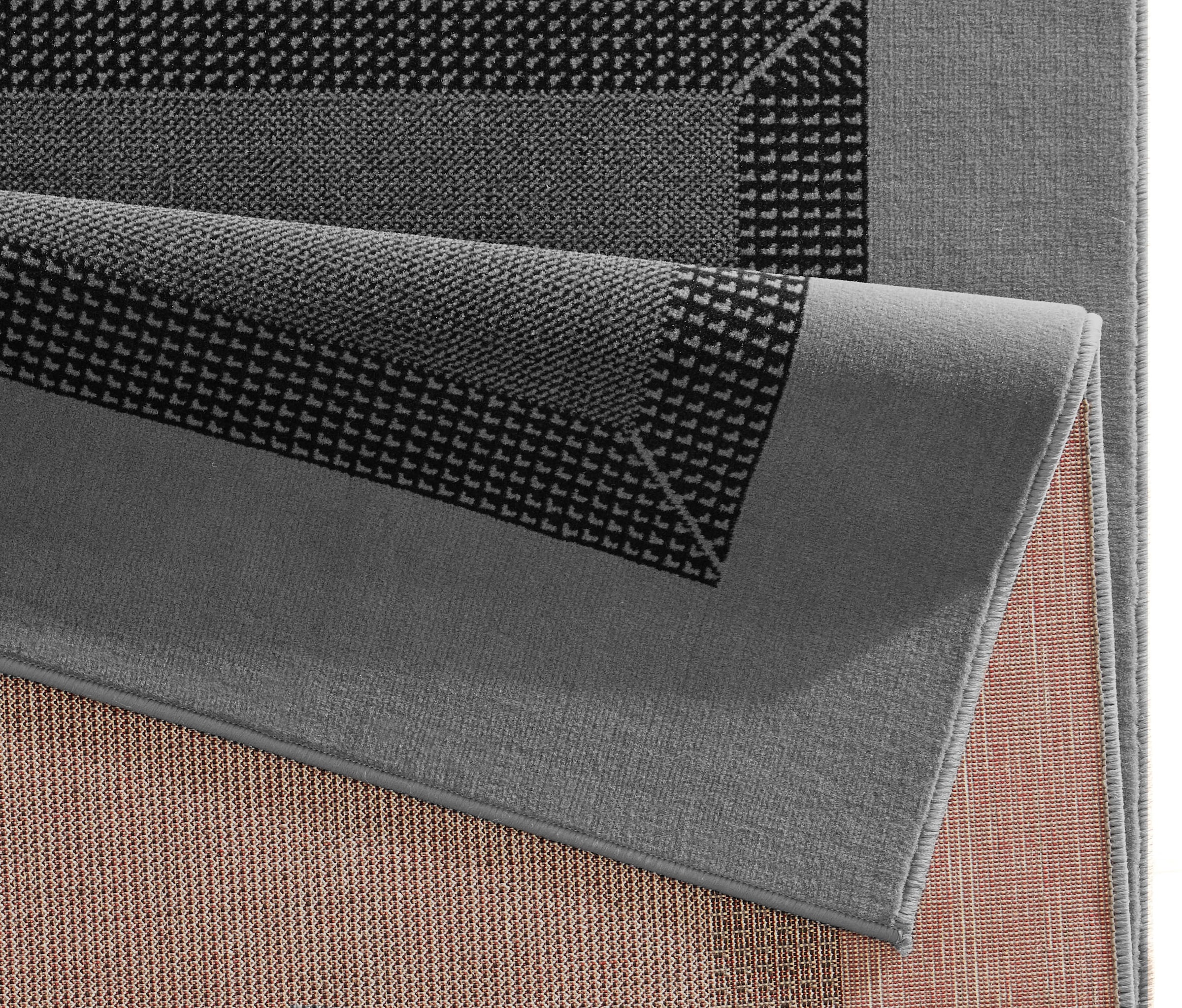 HANSE Home Teppich »Band«, rechteckig, 9 mm Höhe, Kurzflor, weich, Läufer Grössen, Wohnzimmer, Schlafzimmer, Esszimmer