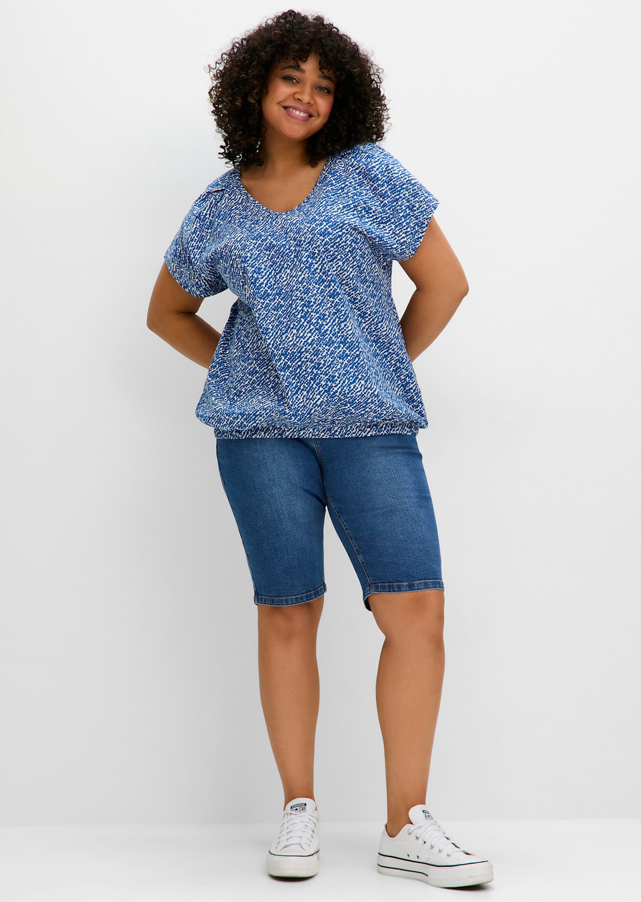 Sheego T-Shirt "T-Shirt" 1 Stk.