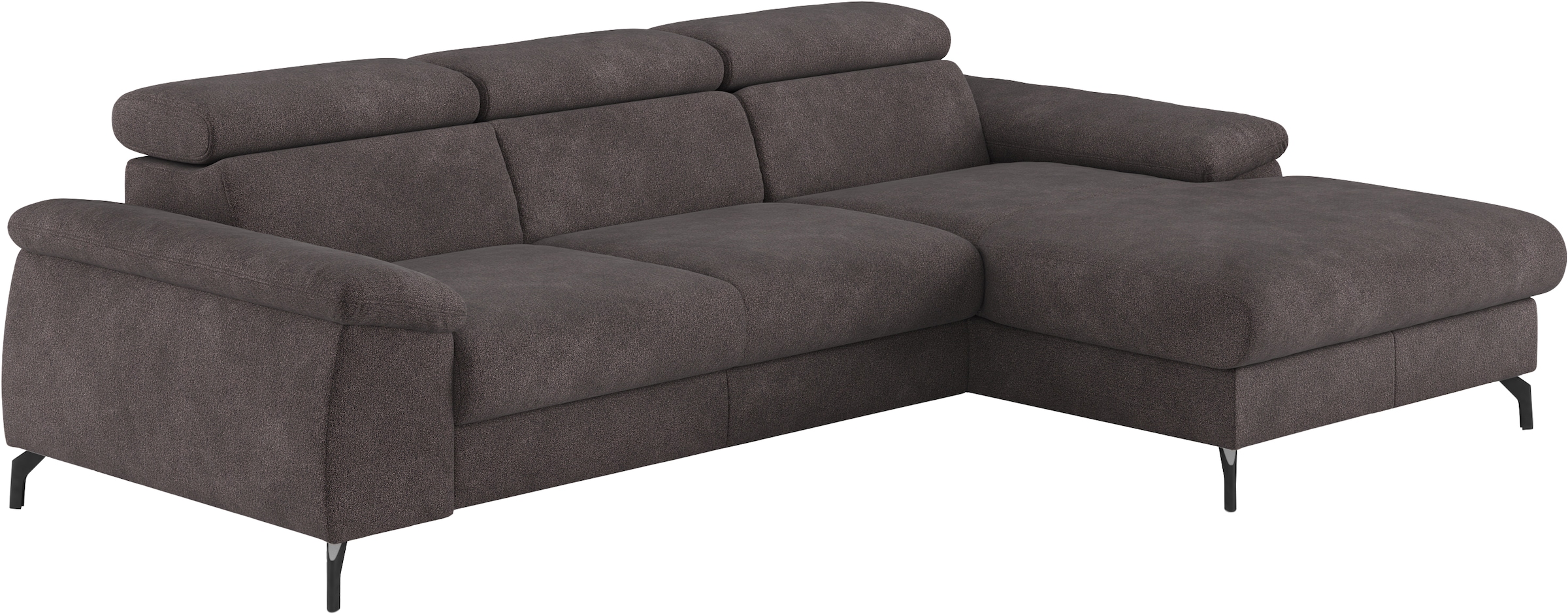 COTTA Ecksofa »Kitty L-Form«, mit Kopfteilverstellung, wahlweise mit Bettfunktion & Bettkasten