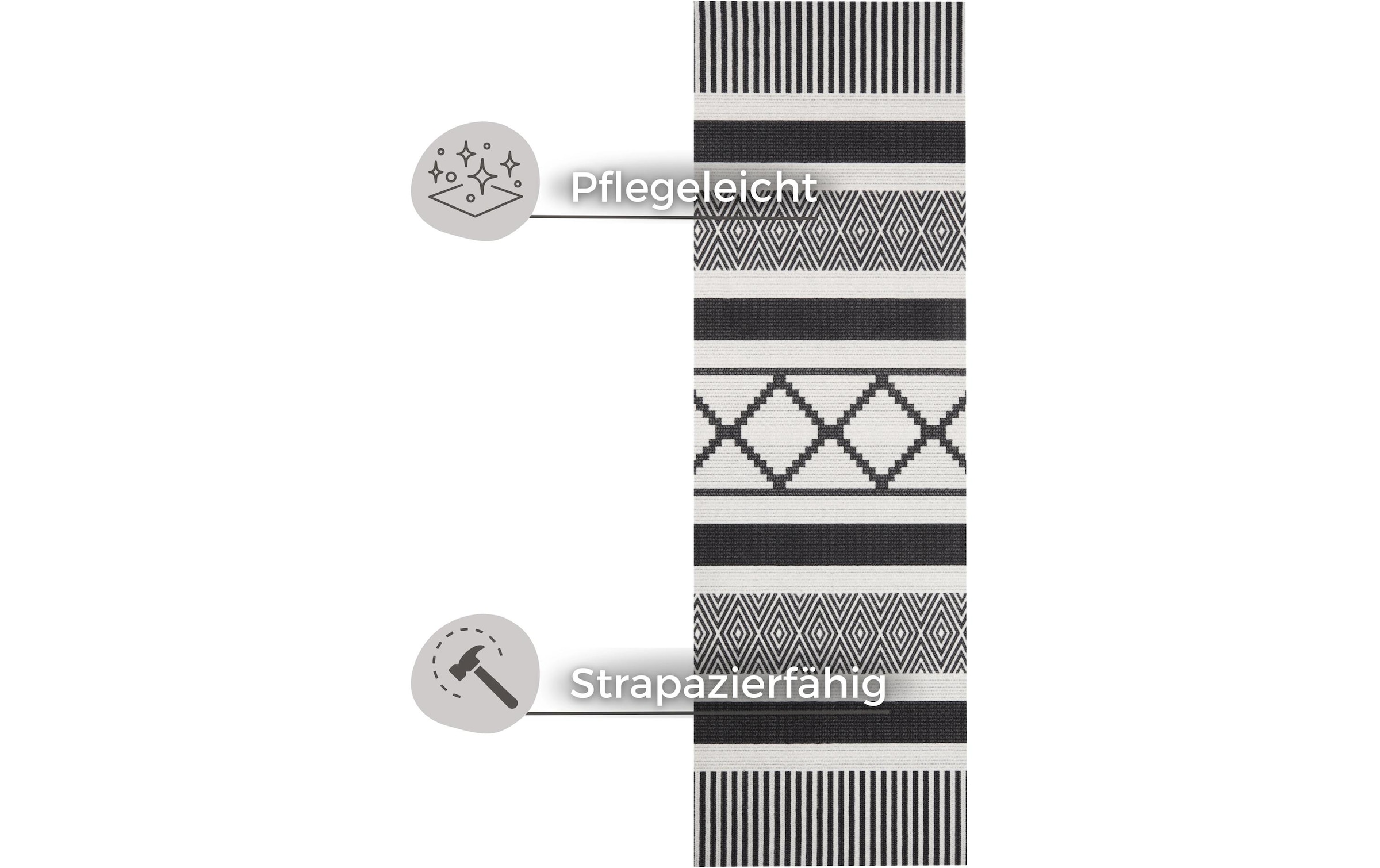 HANSE Home Teppich »Urban 45 cm x 140 cm«