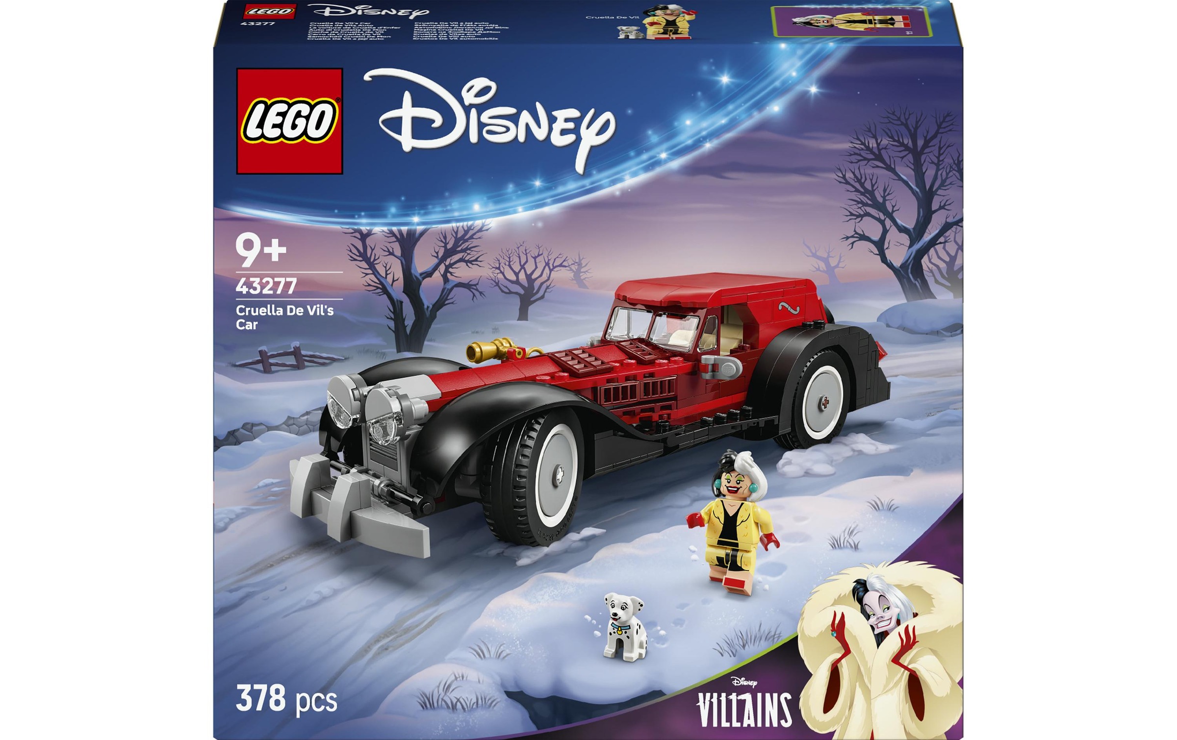 Image of LEGO Konstruktionsspielsteine "Disney Cruella de Vils Auto 43277"