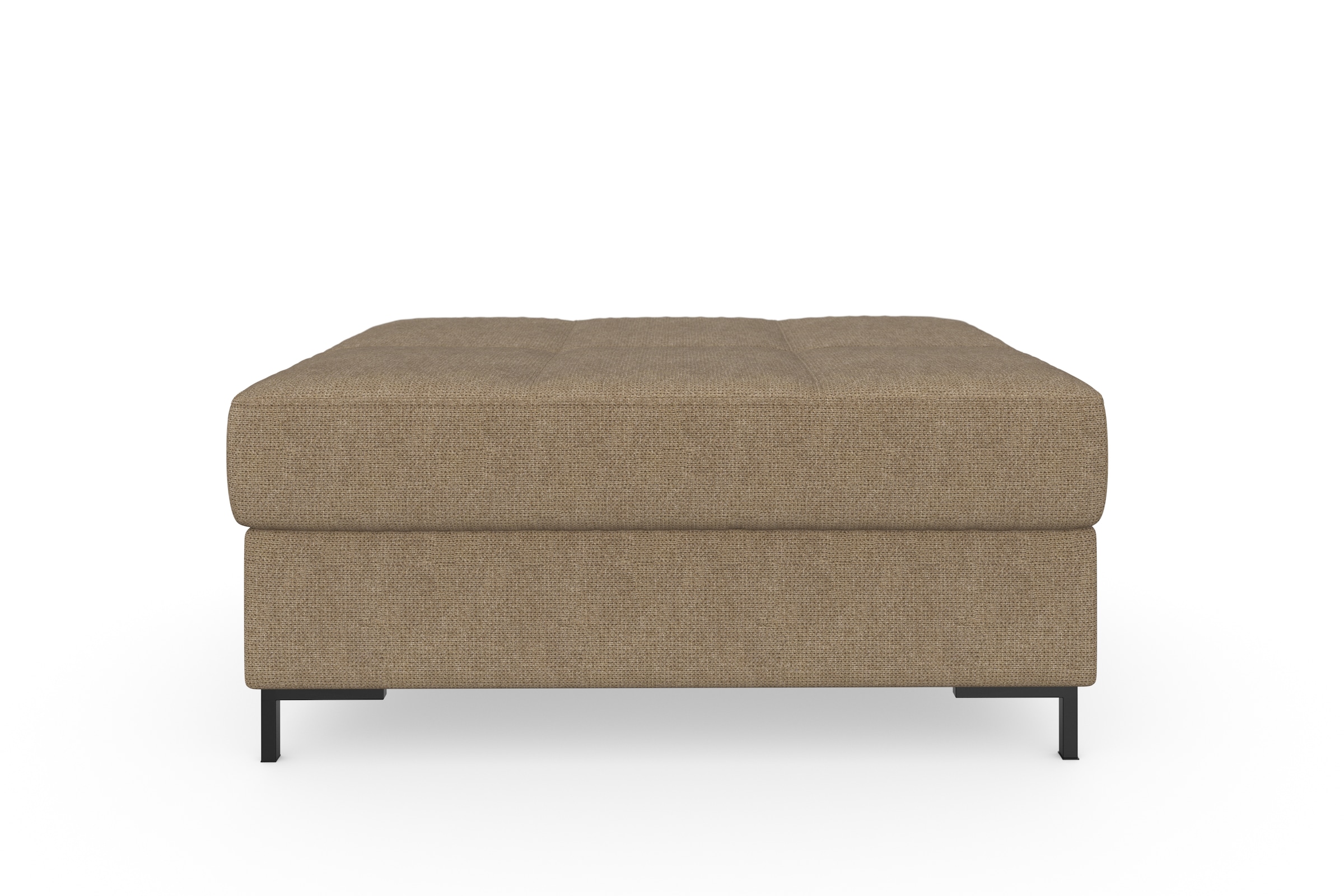 Image of DOMO collection Polsterhocker "Capelo bequem, Federkernunterfederung, B/T 100/70cm" inklusive Federkern