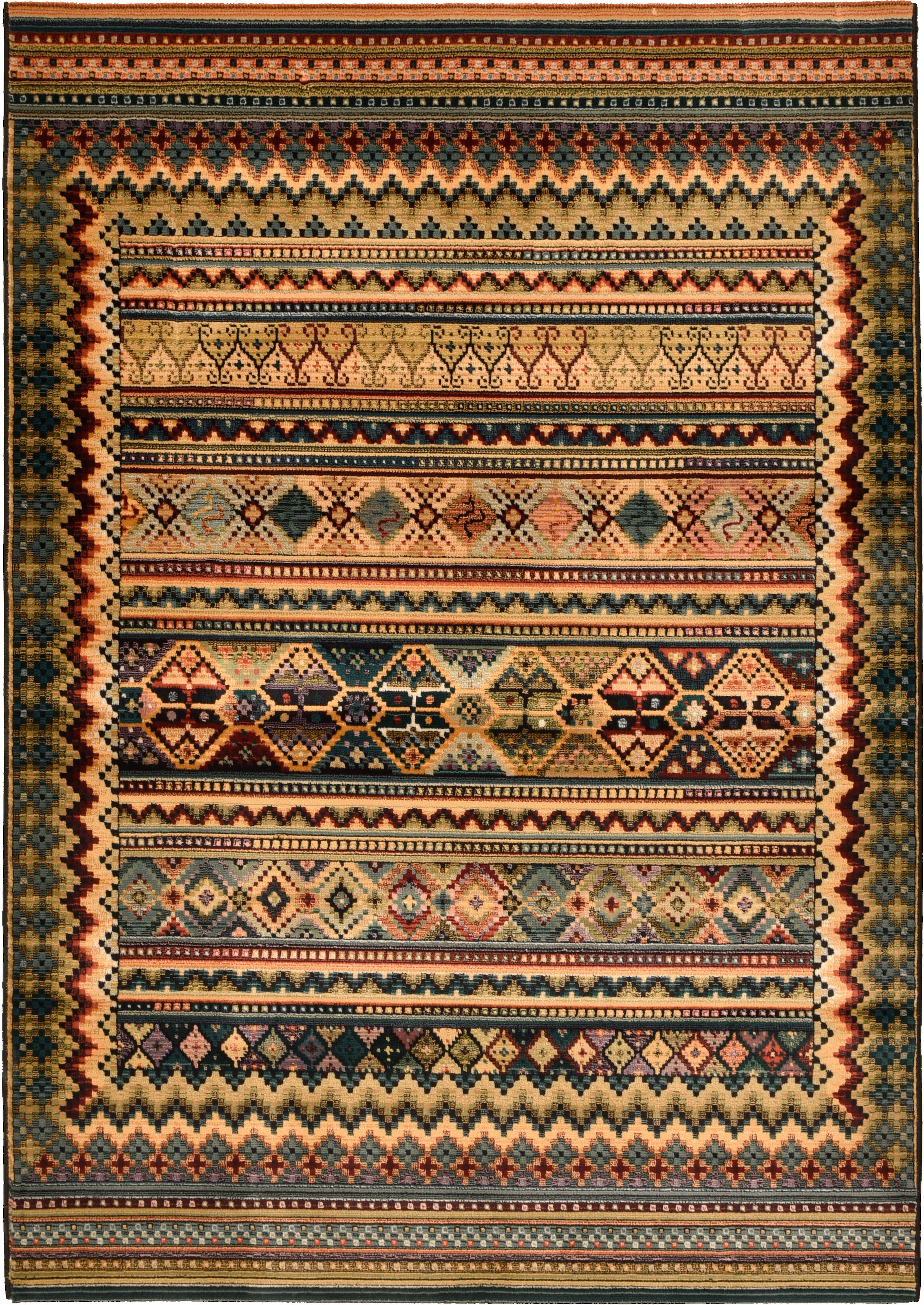 Image of THEKO Teppich "Gabiro 416" rechteckig 10 mm Höhe Kurzflor, Orient Optik, Wohnzimmer