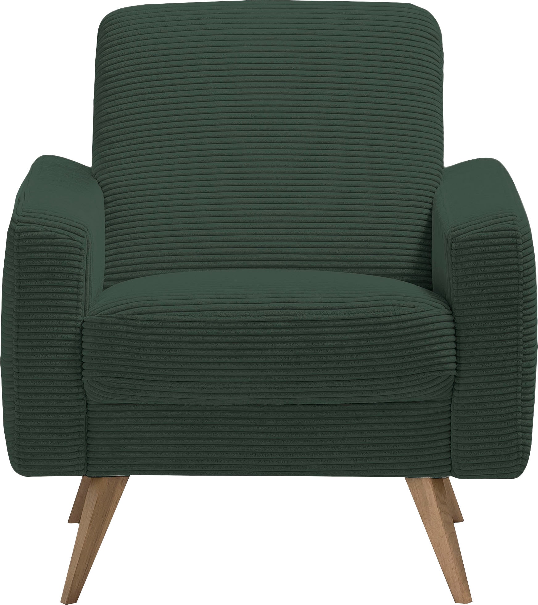 exxpo - sofa fashion Fauteuil »Samso, Loungesessel« elegant und bequem, aktueller Cord Bezug