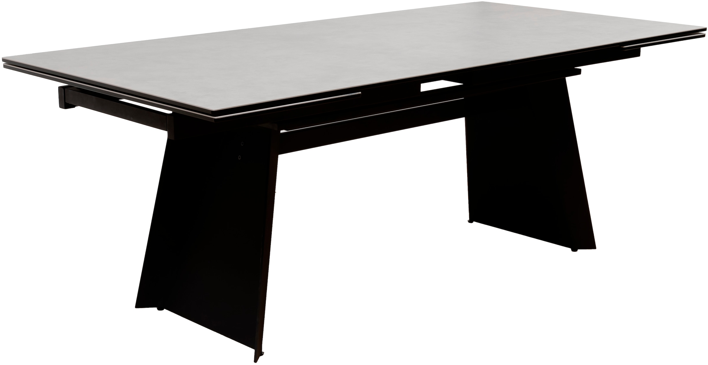 Image of MCA furniture Esstisch "MOLINARA Auzugtisch 200-290cm hellgrau" 1 Stk. tlg. Keramik, Metall, Stirnauszug, ausziehbar, 10-12 Personen
