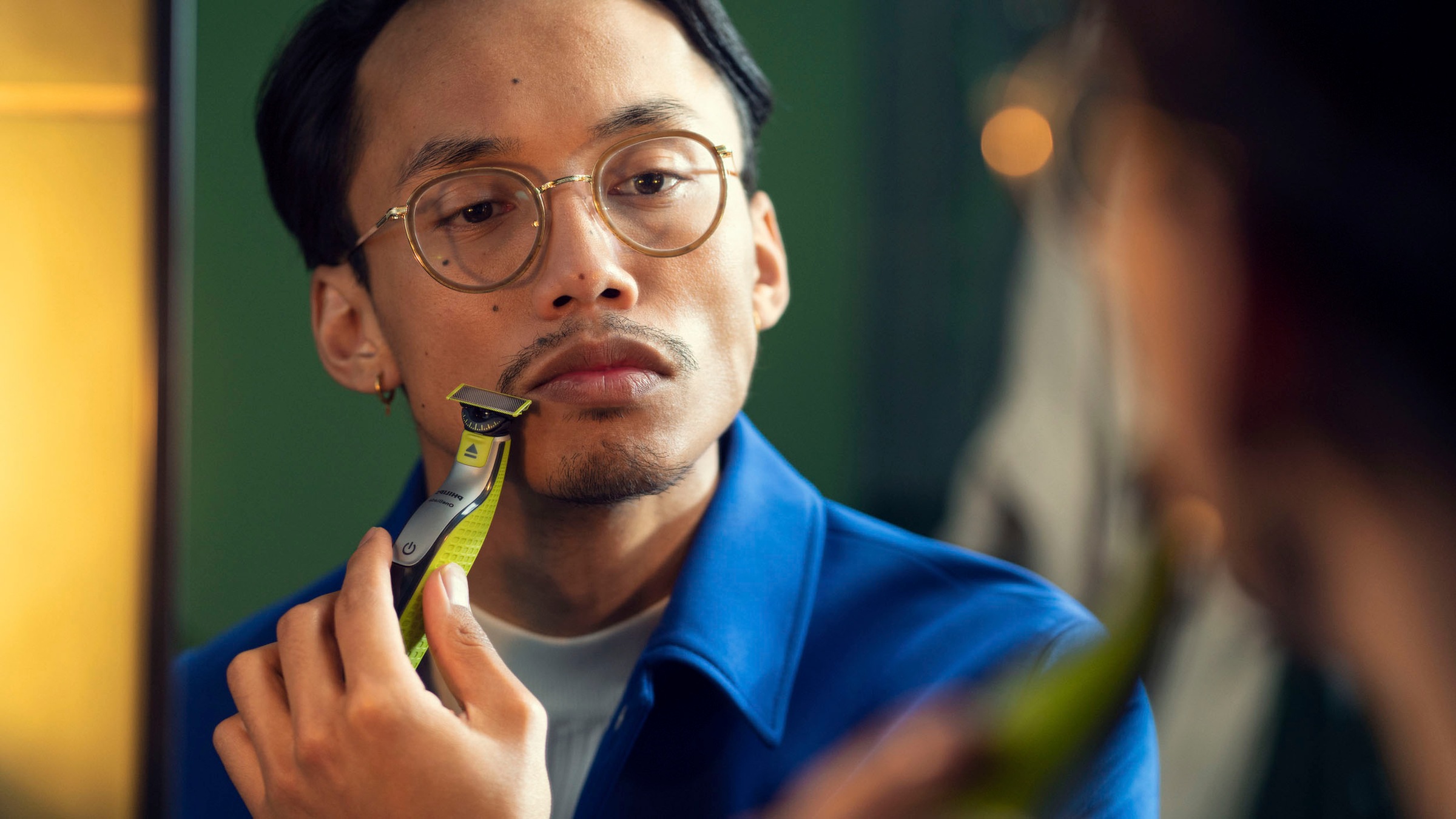 Philips Ciseaux de rechange »OneBlade 360« nass und trocken einsetzbar, hält bis zu 4 Monate