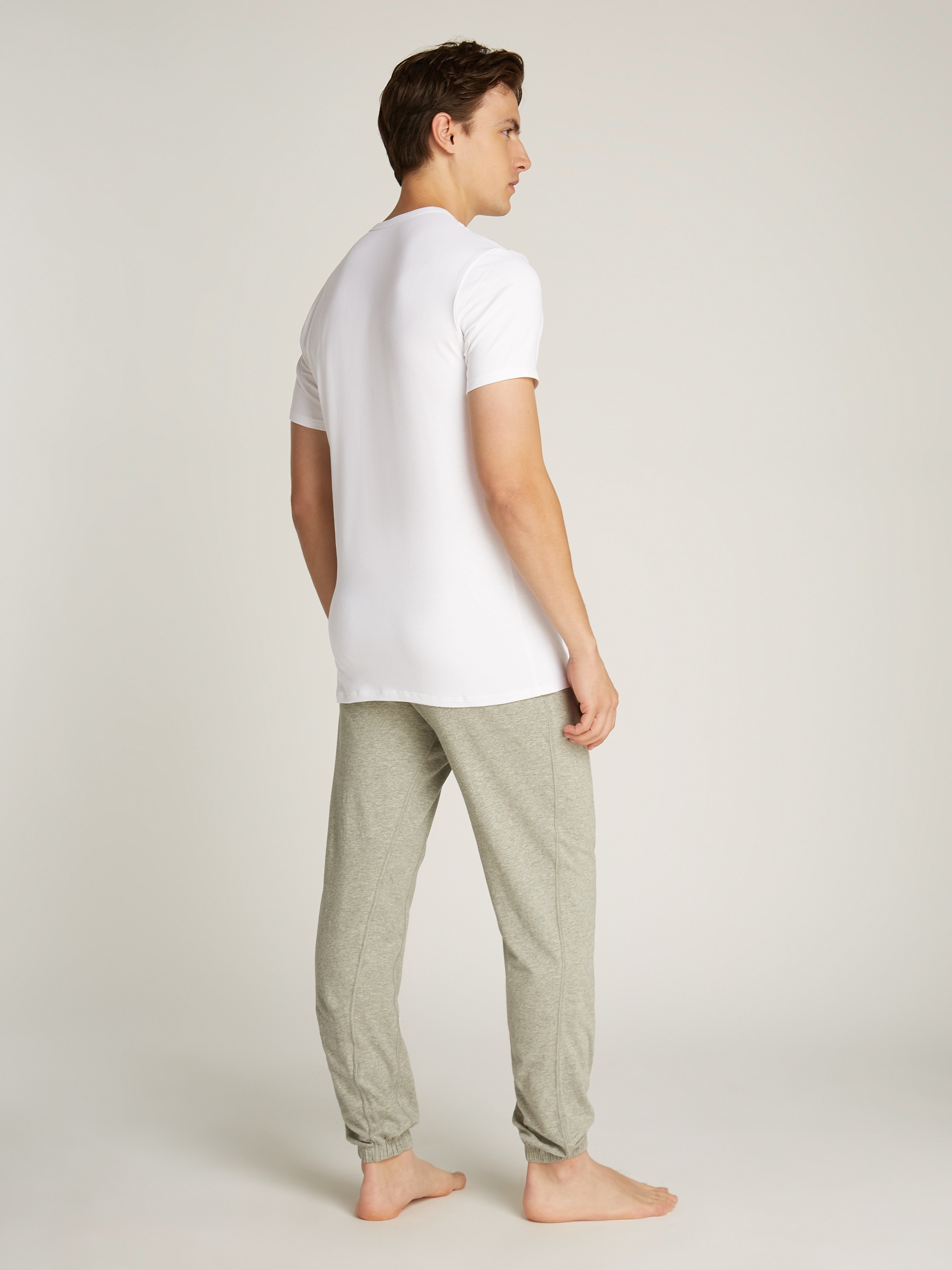 Calvin Klein Underwear T-Shirt »S/S CREW NECK 3PK«, (Packung, 3 tlg., 3er-Pack), mit Logo am Saum