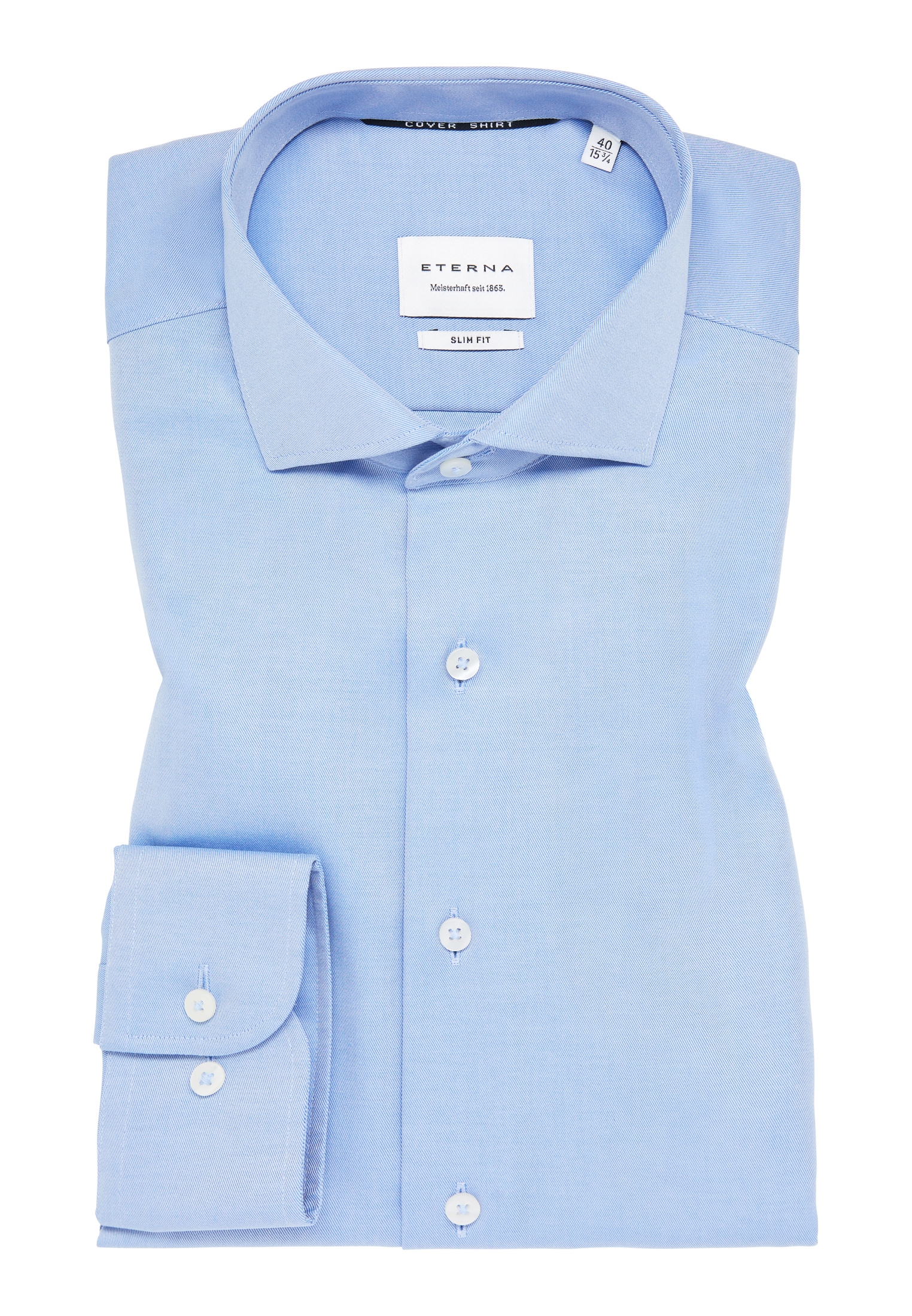 Eterna Langarmhemd »SLIM FIT«, NON IRON (bügelfrei)