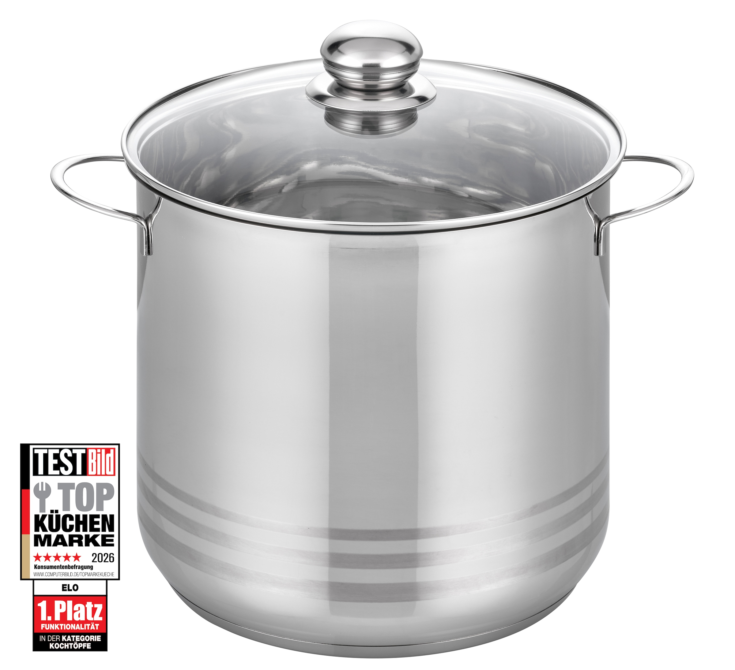 Image of Elo Basic Kochtopf "Brillant" Edelstahl