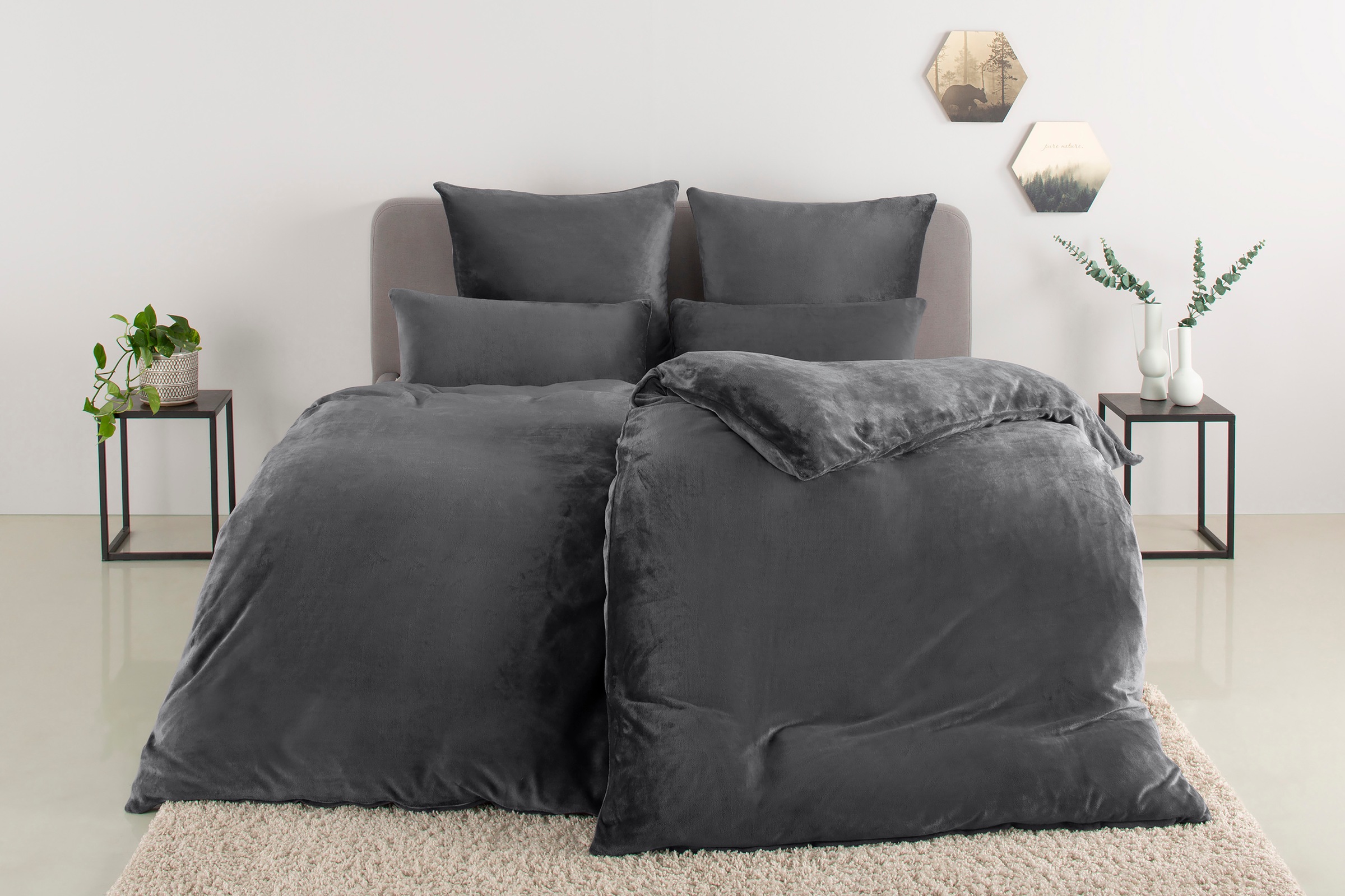 Image of GOODproduct Bettwäsche "Desner3, besonders weich im Griff, Cashmere-Touch" 2 Stk. Bettwäsche mit Reissverschluss