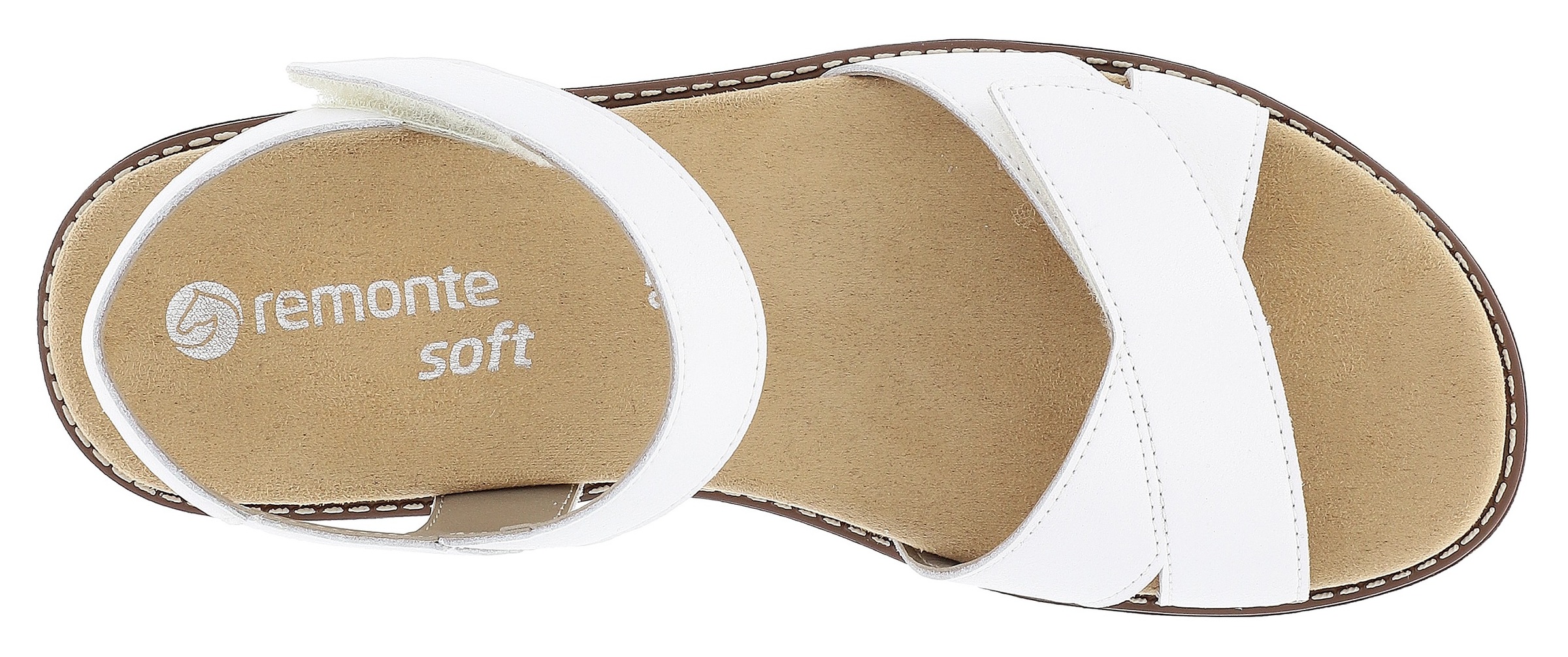 Remonte Riemchensandale  , Plateau, Sommerschuh, Sandalette mit Lite ´n Soft Ausstattung