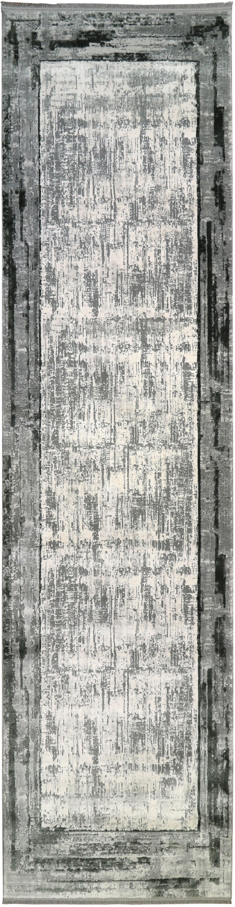 Image of RESITAL The Voice of Carpet Läufer »Combo 5001«, rechteckig, 10 mm Höhe, Teppich-Läufer, Kurzflor, gewebt, modernes Design, mit Bordüre und Fransen, ideal im Flur & Schlafzimmer bei Ackermann Versand Schweiz