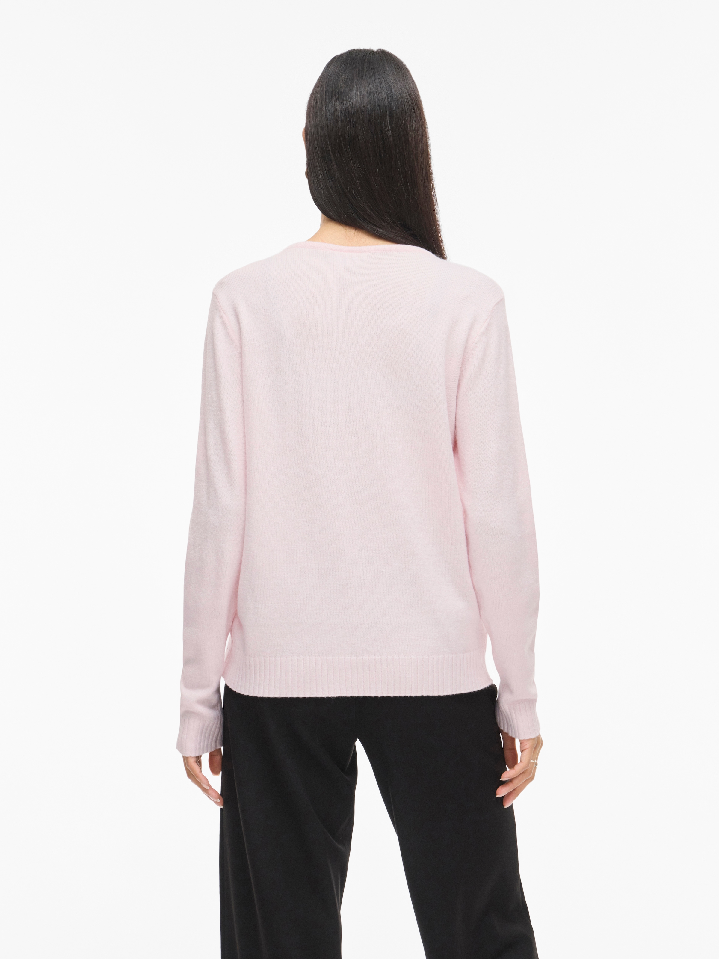 Vila Pull col V »VIRIL V-NECK L/S  KNIT TOP - NOOS«