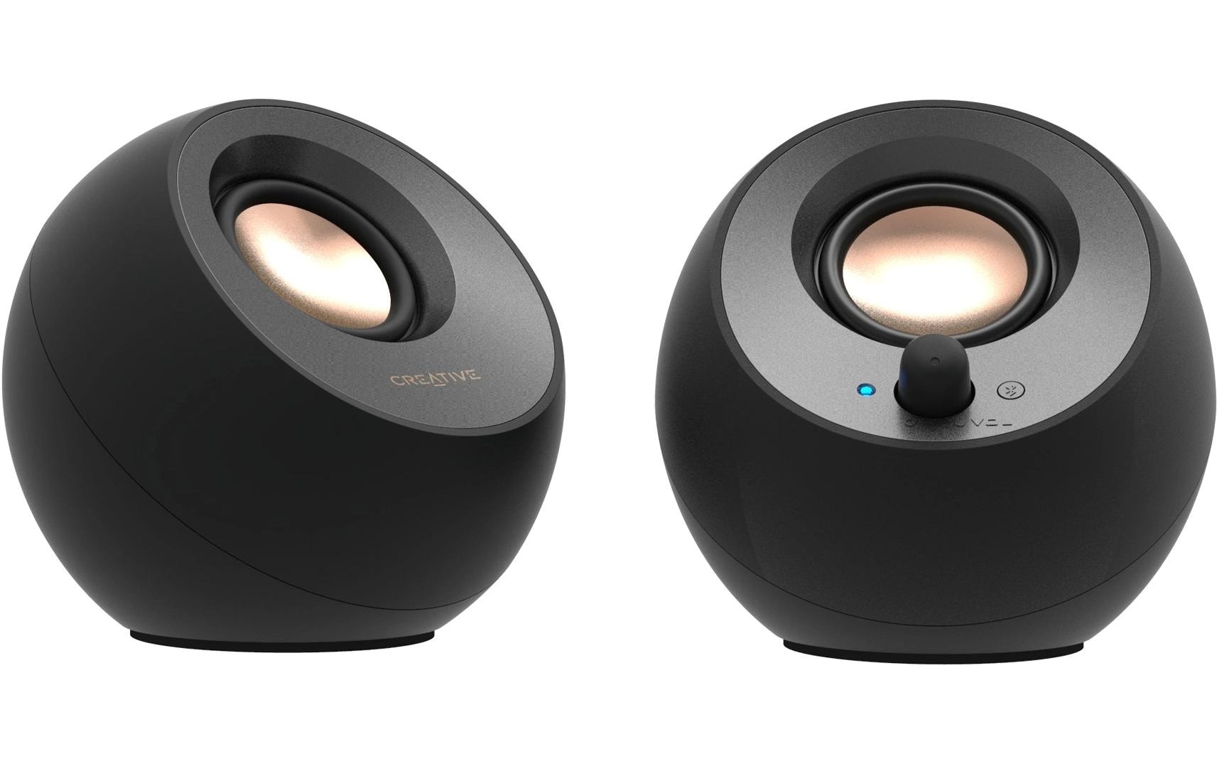 Creative Haut-parleurs pour PC »Pebble V3« 2.0 ( ajustement du volume 8 W) Bluetooth 5.0