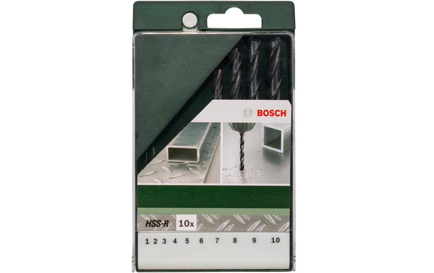 BOSCH Metallbohrer »HSSR« 10 Stk. tlg.