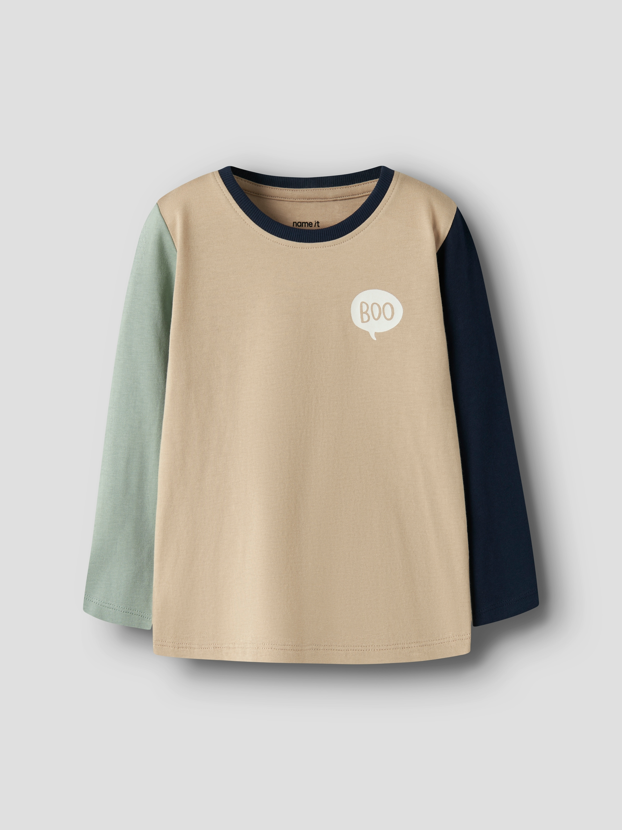 Name It T-shirt à manches longues »NMMNIKO 3P LS TOP« Paquet, 3 coton, coupe régulière