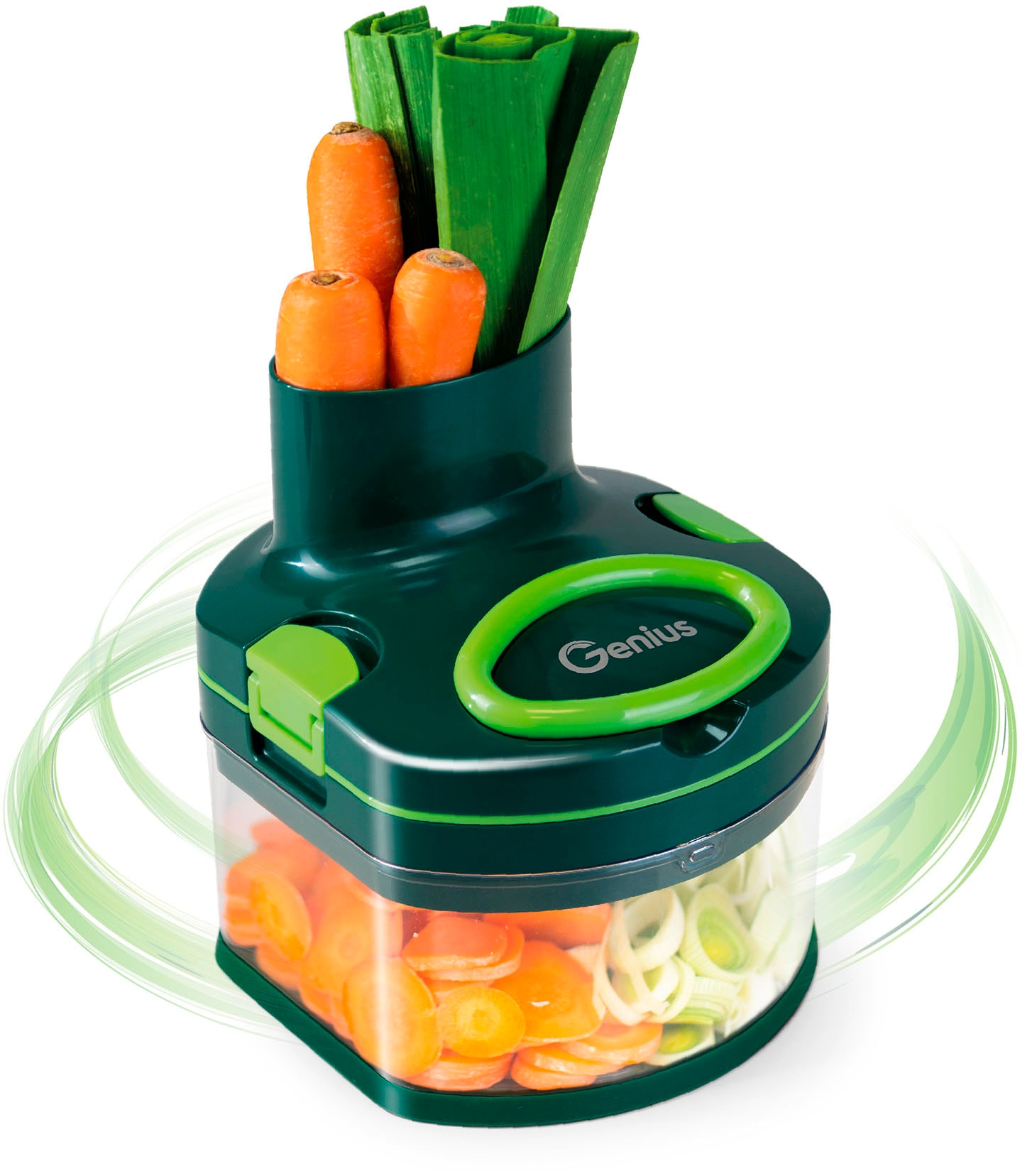 Genius Hachoir »Nicer Dicer Pegasus« Set 12-tlg., inkl. Behälter u. Deckel