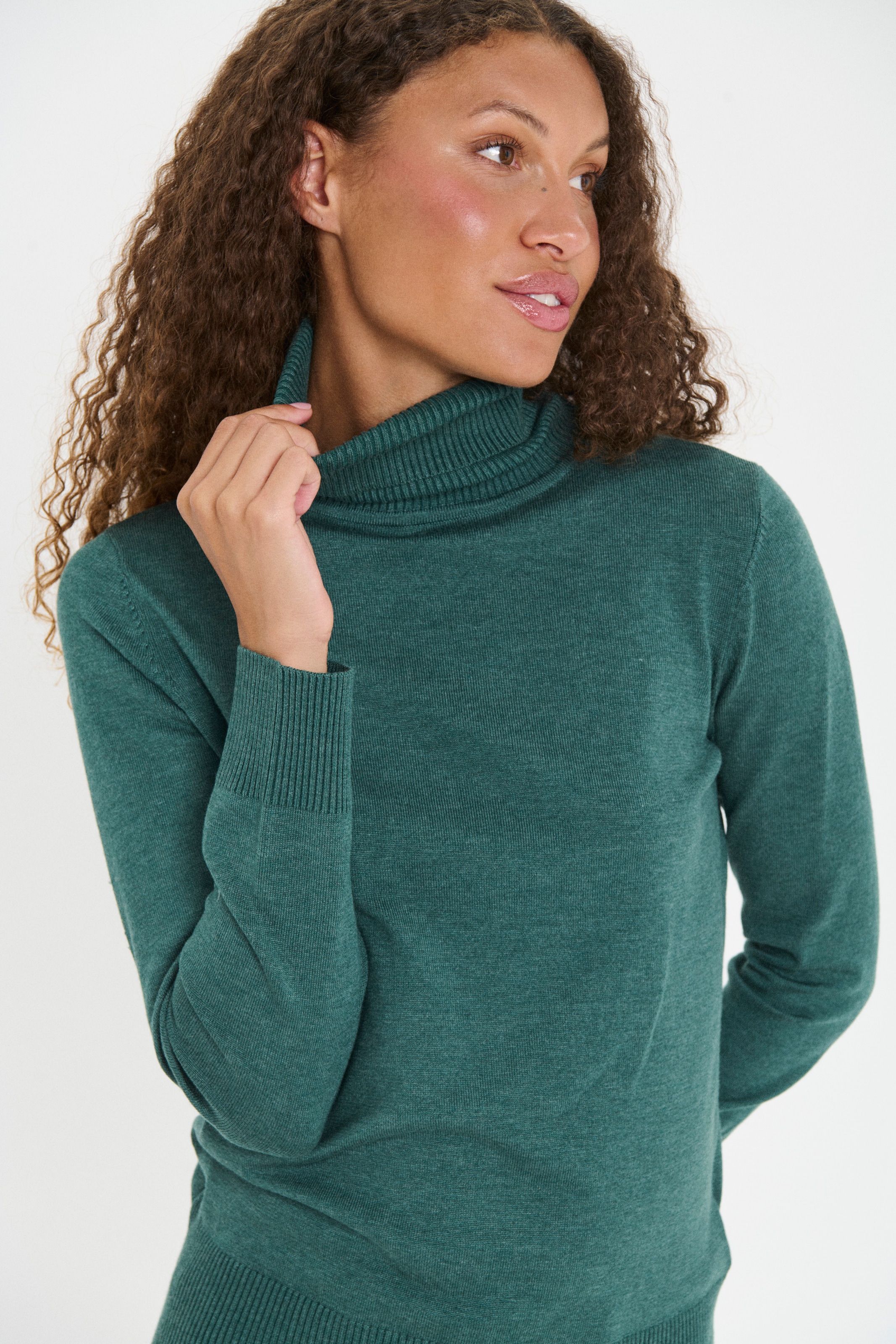 Saint Tropez Rollkragenpullover »J2046, MilaSZ Rollneck«