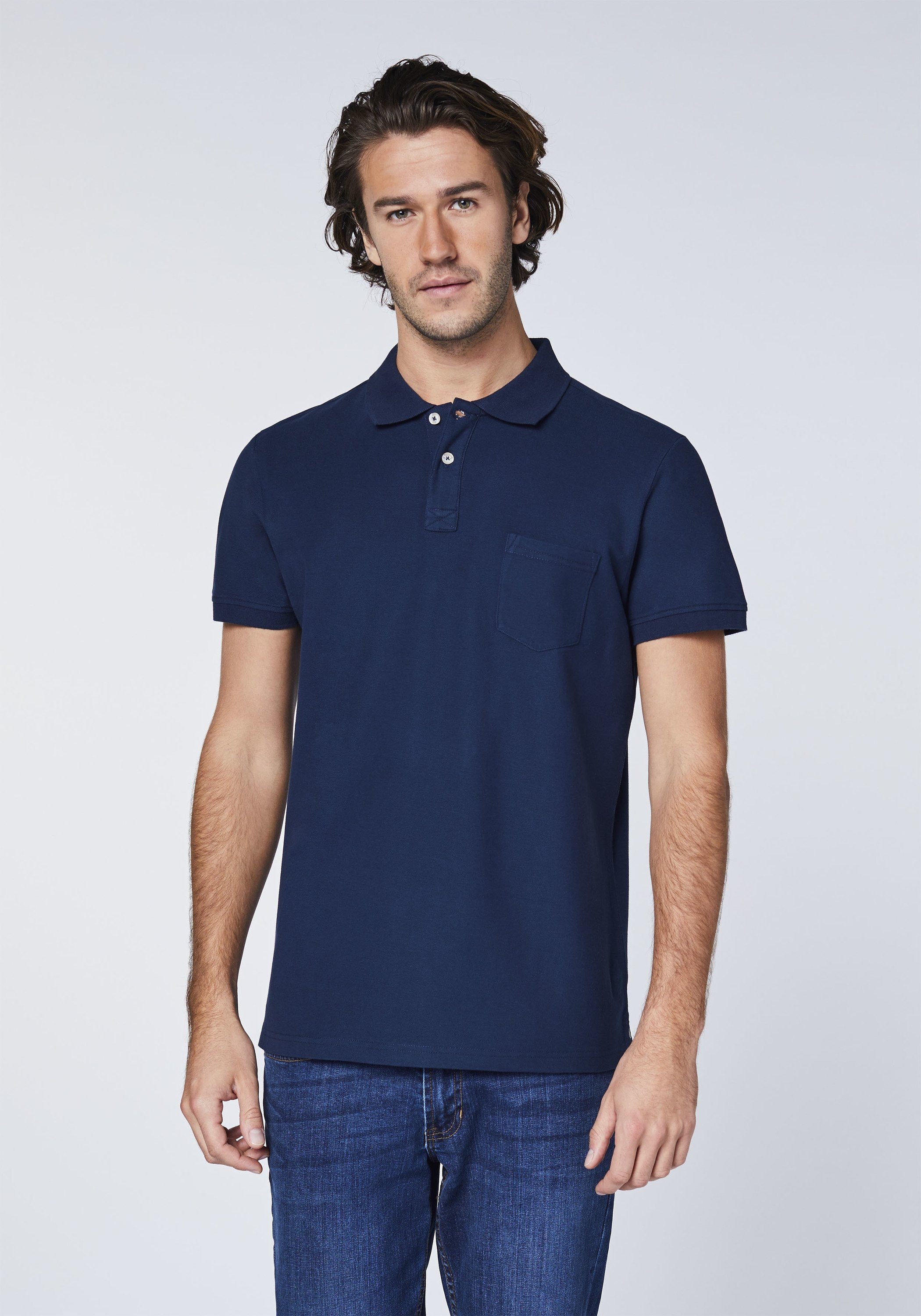 Poloshirt »unifarben«