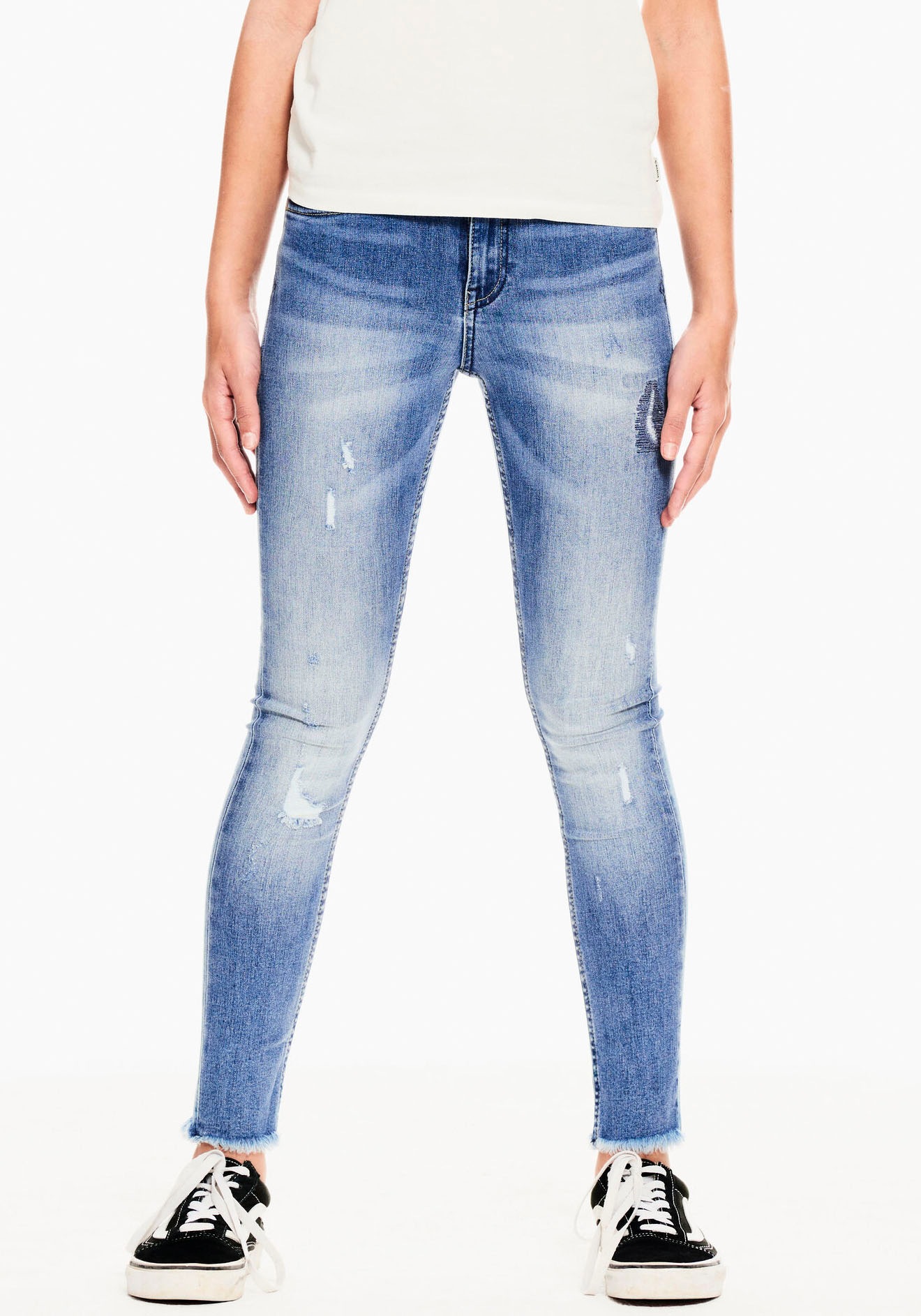 Modische Garcia Stretch-Jeans kaufen ohne Destroyed-Effekten 570«, Mindestbestellwert mit - versandkostenfrei »Rianna