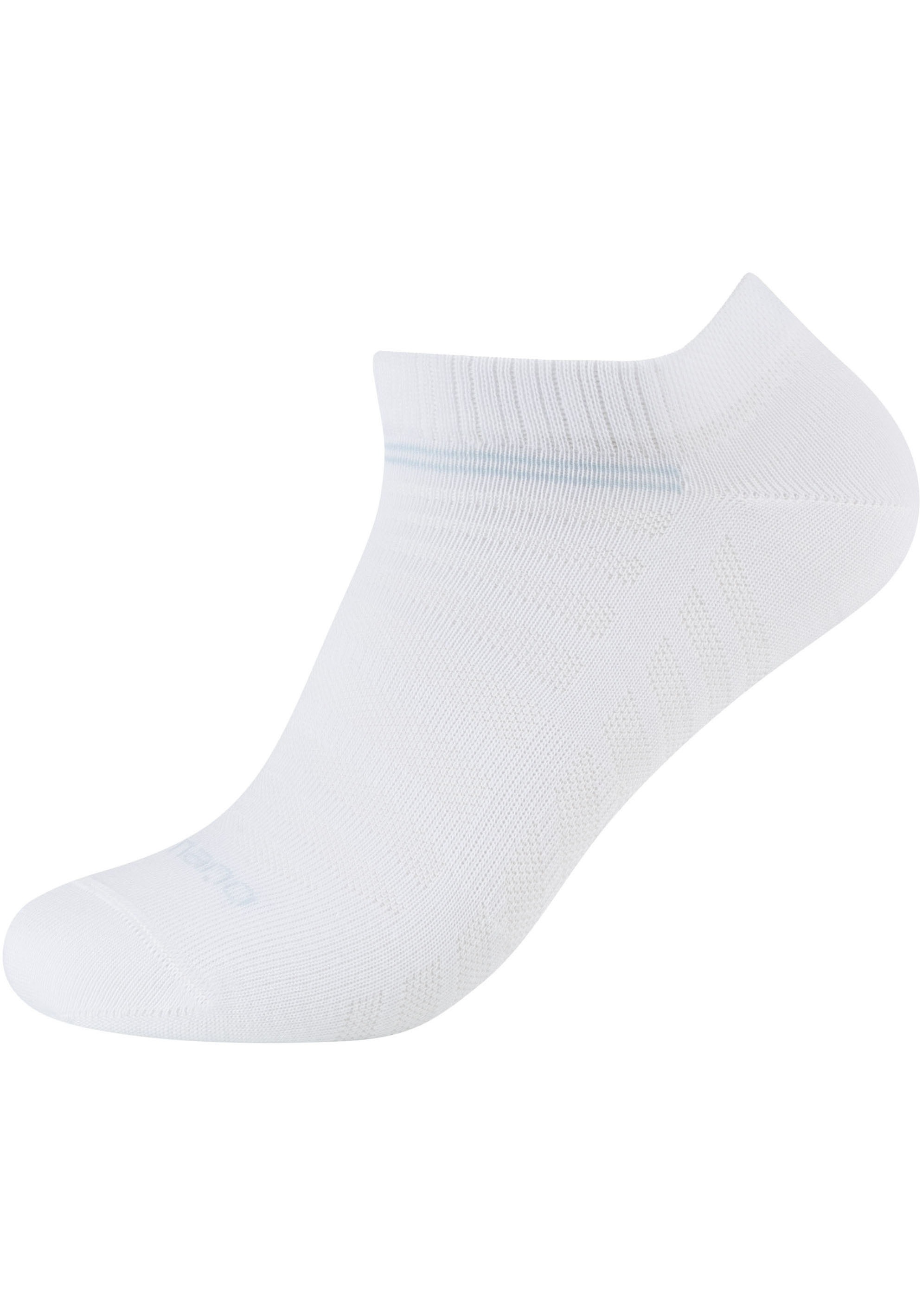 Camano Kurzsocken »mesh ventilation«, (10 Paar), mit modischen Streifenmustern