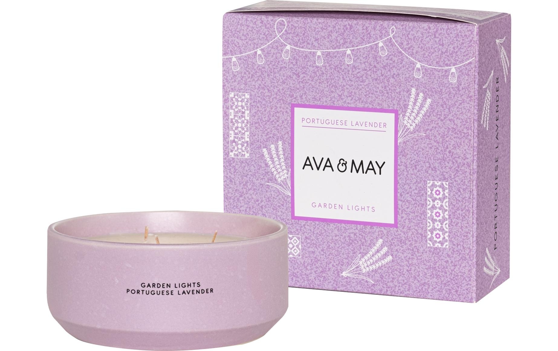 Image of AVA & MAY Duftkerze "Portuguese Lavander 450 g"