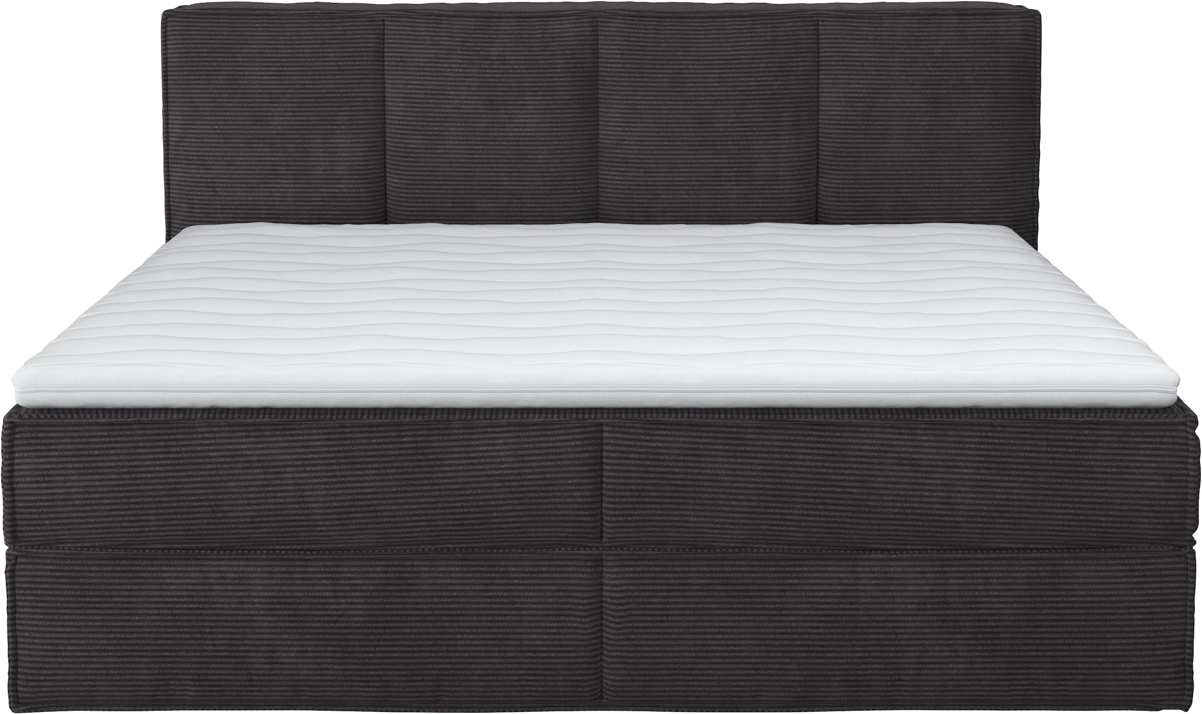 LeGer Home by Lena Gercke Lit boxspring »Addyson« Härtegrade H2, H3 und H4 wählbar,  Boxspringbett inkl. Topper, 2 Matratzen