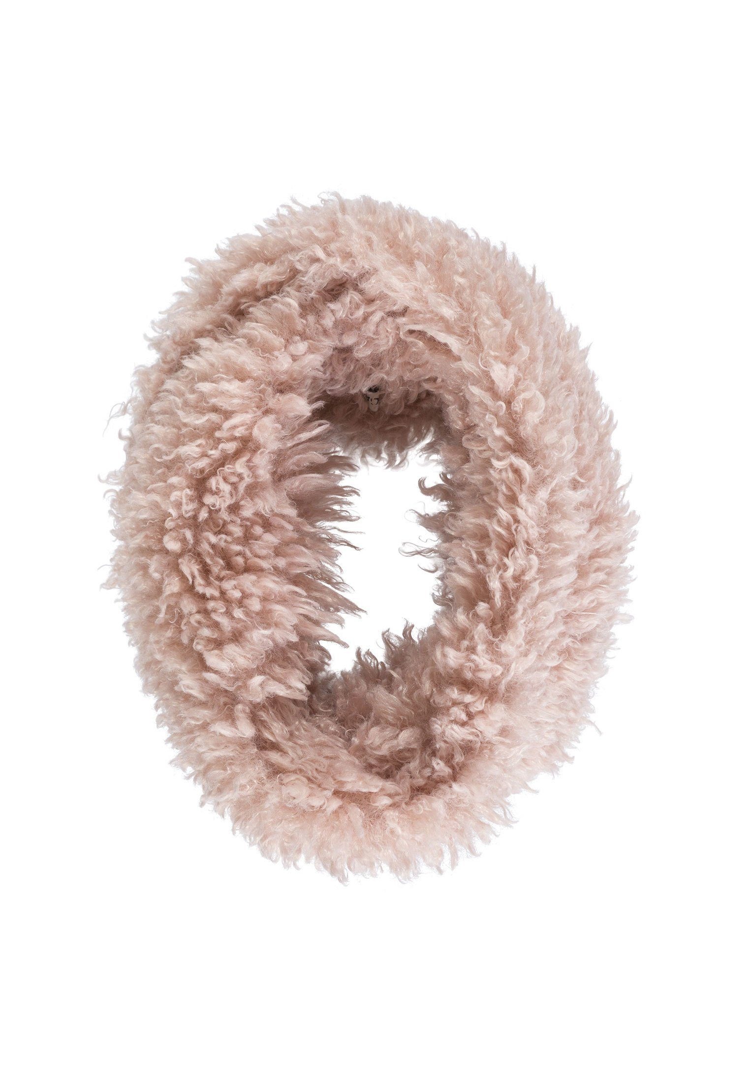 Loop-Schal aus Lammfellimitat