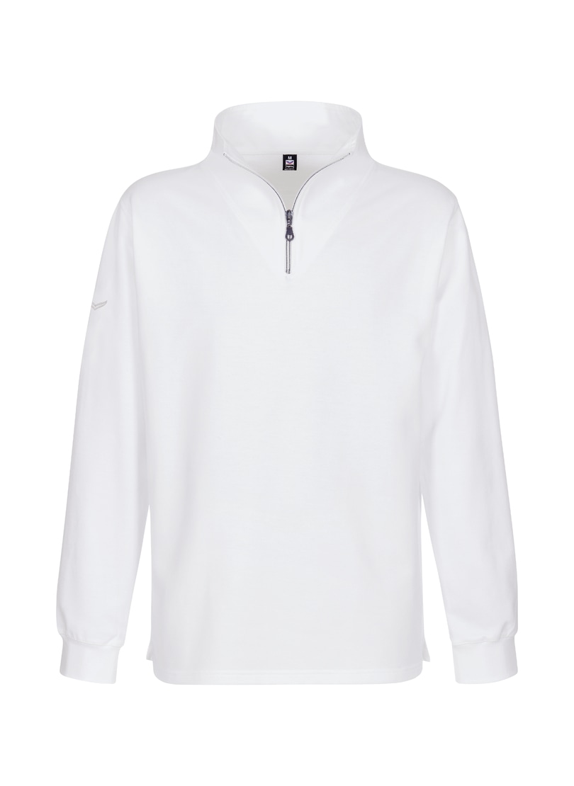 Trigema Sweatshirt »TRIGEMA Reissverschluss-Sweater«