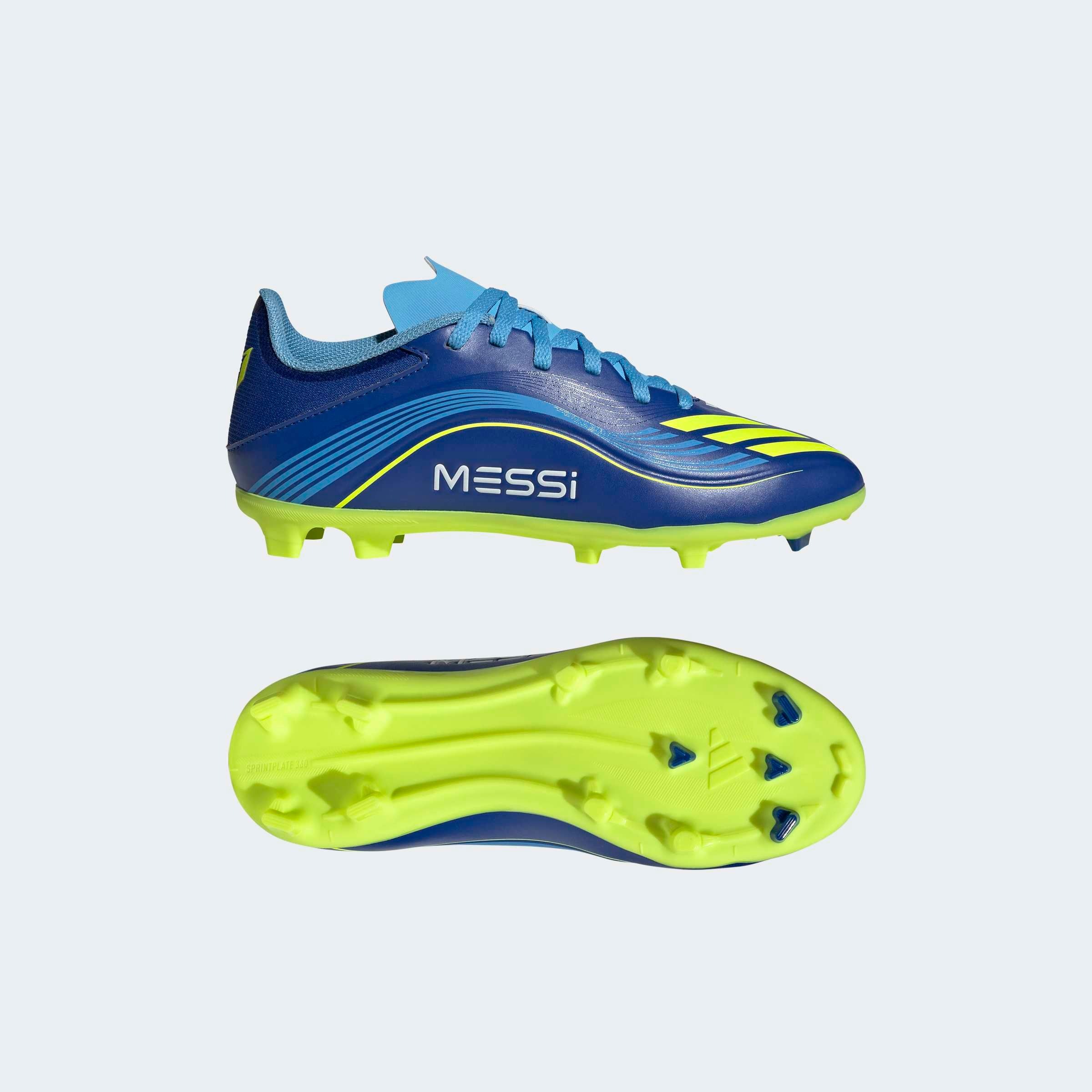 adidas Performance Fussballschuh »F50 MESSI LEAGUE KIDS FG/MG«  geeignet für Rasen- und Kunstrasenplätze