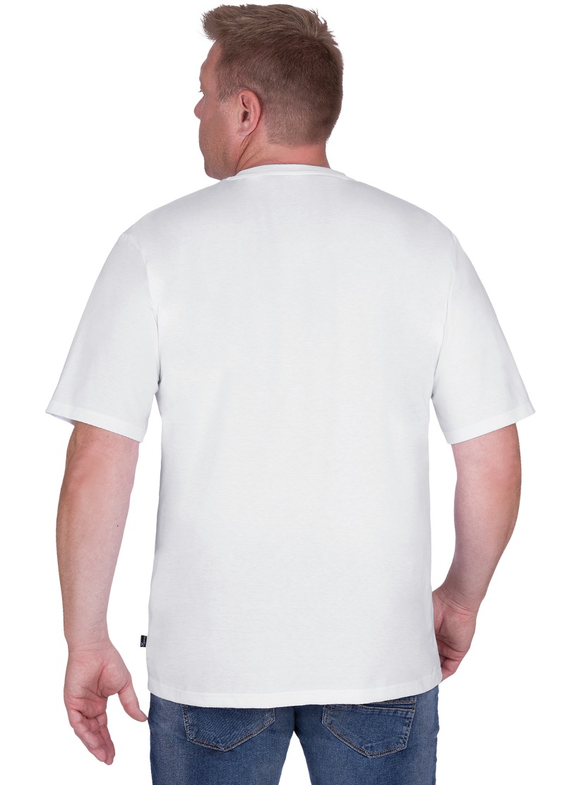 Trigema T-Shirt »TRIGEMA V-Shirt DELUXE Baumwolle«, (1 tlg.)