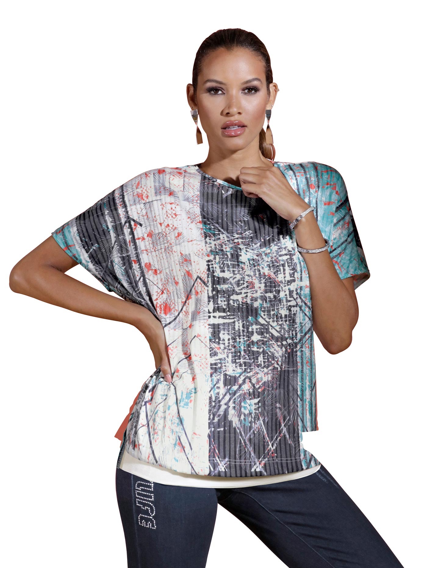 Image of creation L Longshirt »Longshirt«, (1 tlg.) bei Ackermann Versand Schweiz