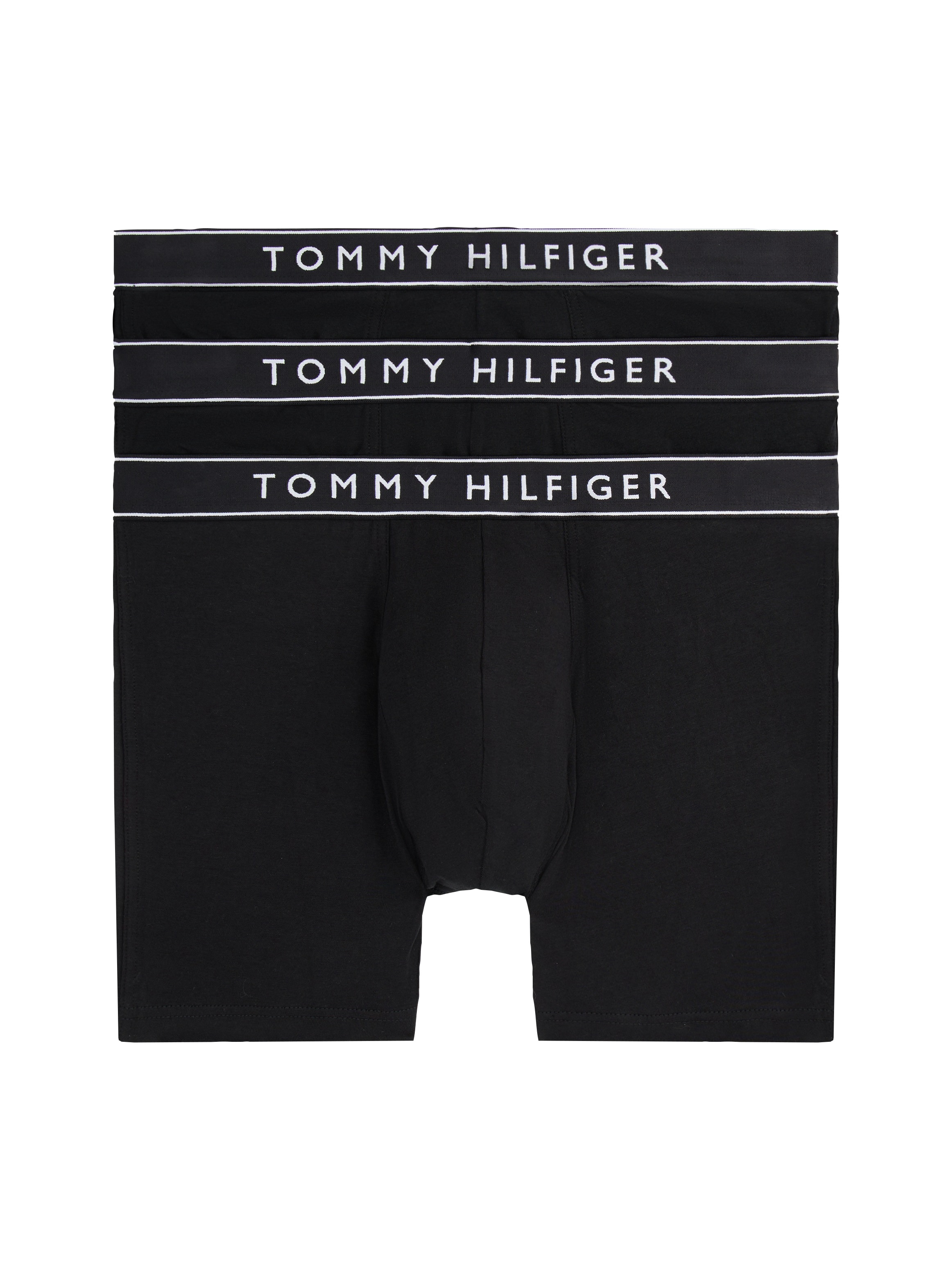 Tommy Hilfiger Underwear Boxer »3P BOXER BRIEF DTM«, (Packung, 3 St., 3er), mit Logobund