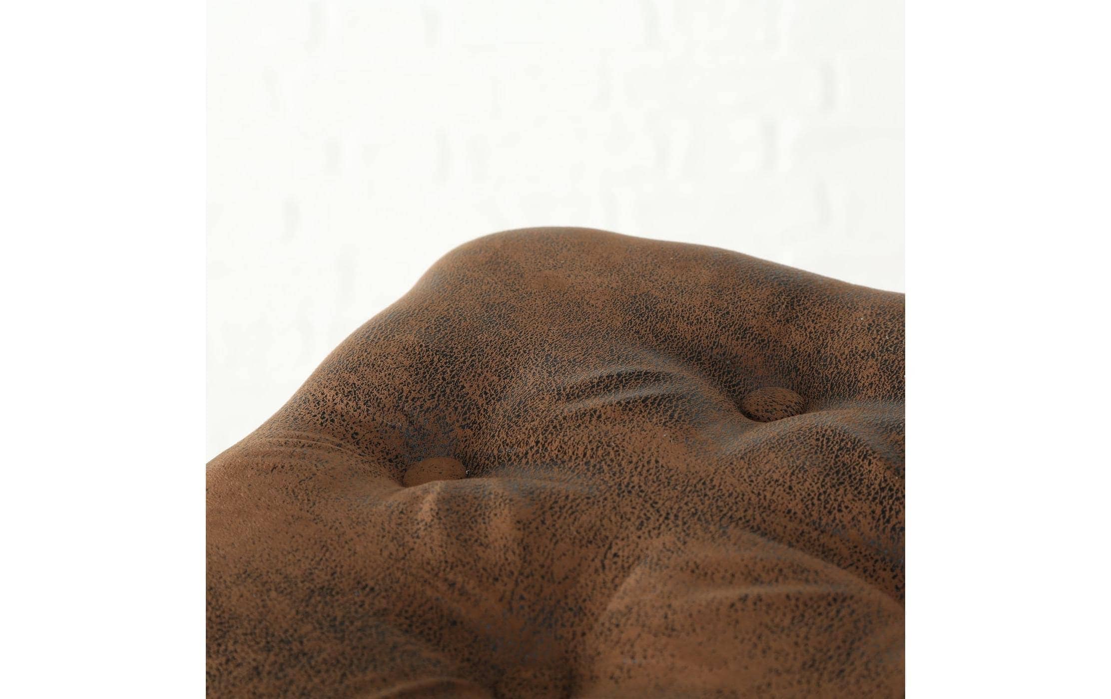 BOLTZE Hocker »Kinley Eisen, Polyurethan, Mehrfarbig«