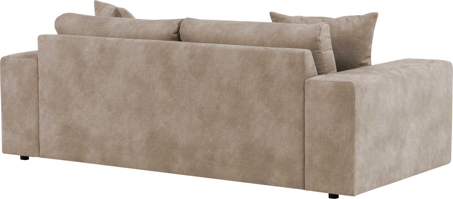 andas 2-Sitzer »SLEETLAND XXL in Samtvelours oder Vintage-Leder-Optik«, besonders gross und bequem