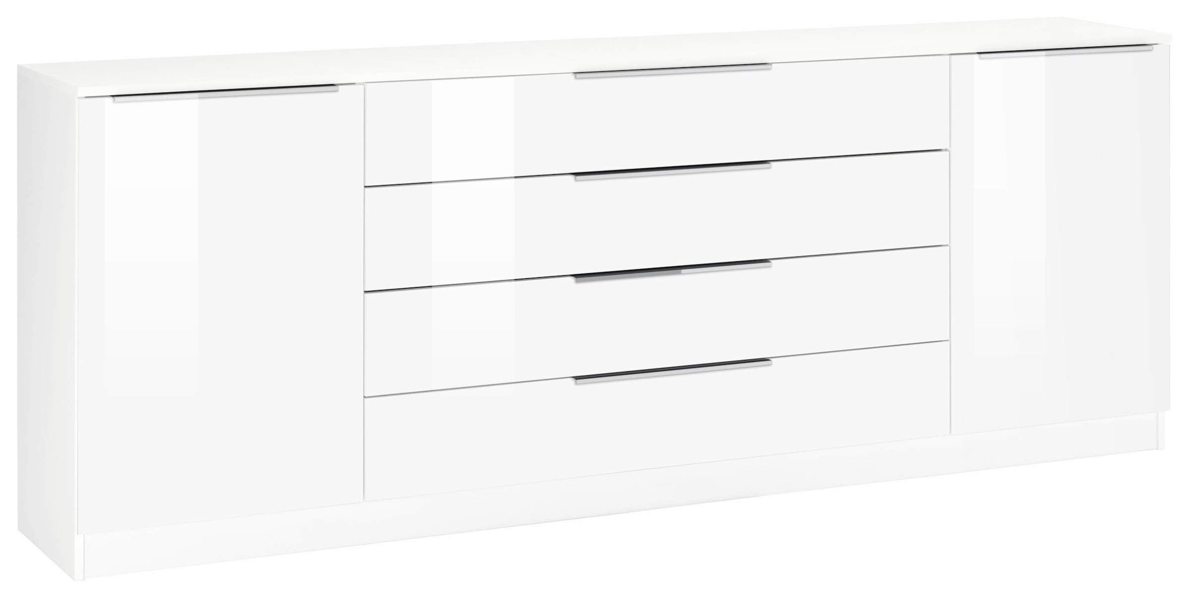 borchardt Möbel Kommode »Oliva«, Breite 200 cm, mit 4 Schubkästen bequem  kaufen | Sideboards