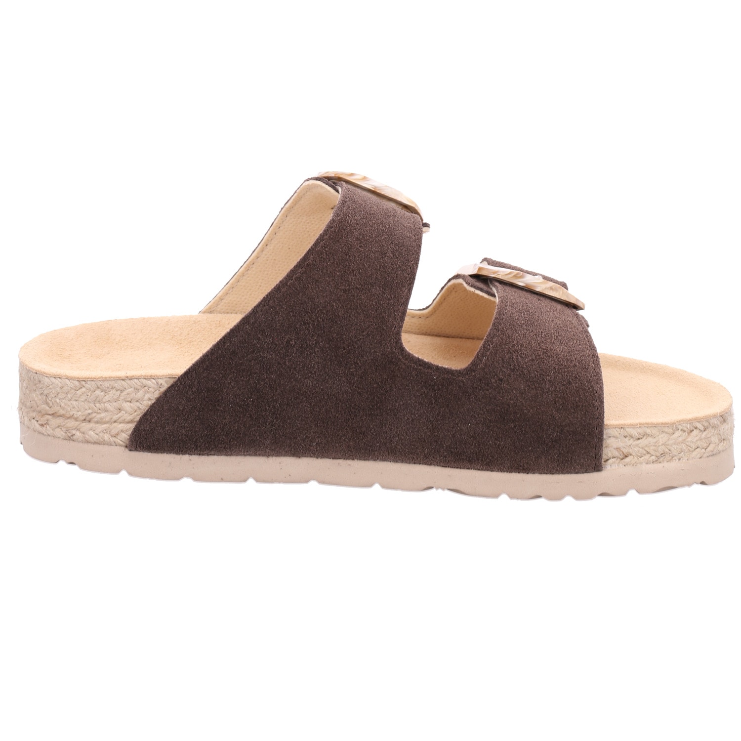 Rohde Pantolette »MATERA«  chaussure de plage, chaussure de vacances, chaussure d'été avec plateau en paille