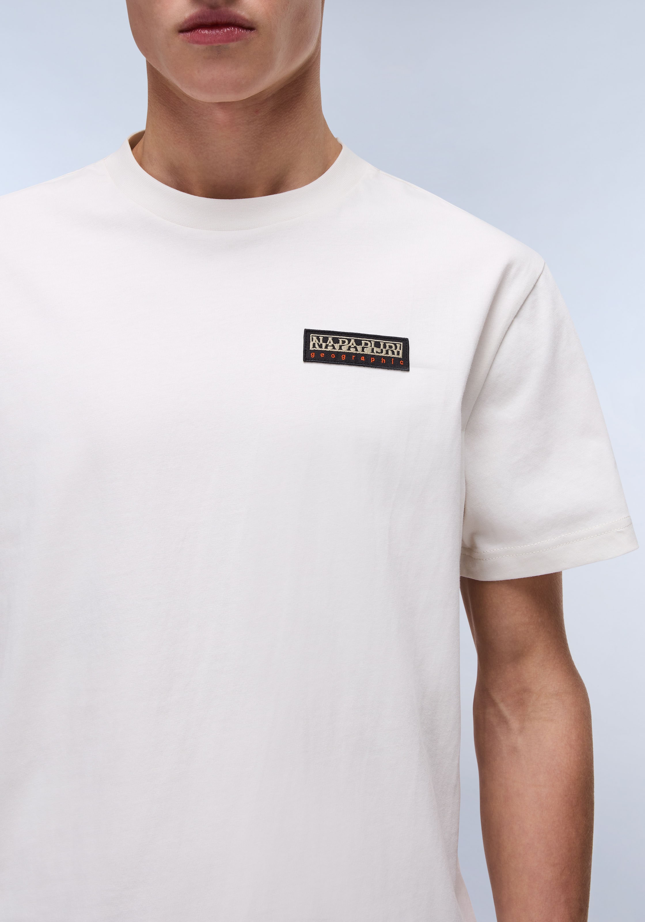 Napapijri Kurzarmshirt »S-IAATO« Mit Rundhalsausschnitt