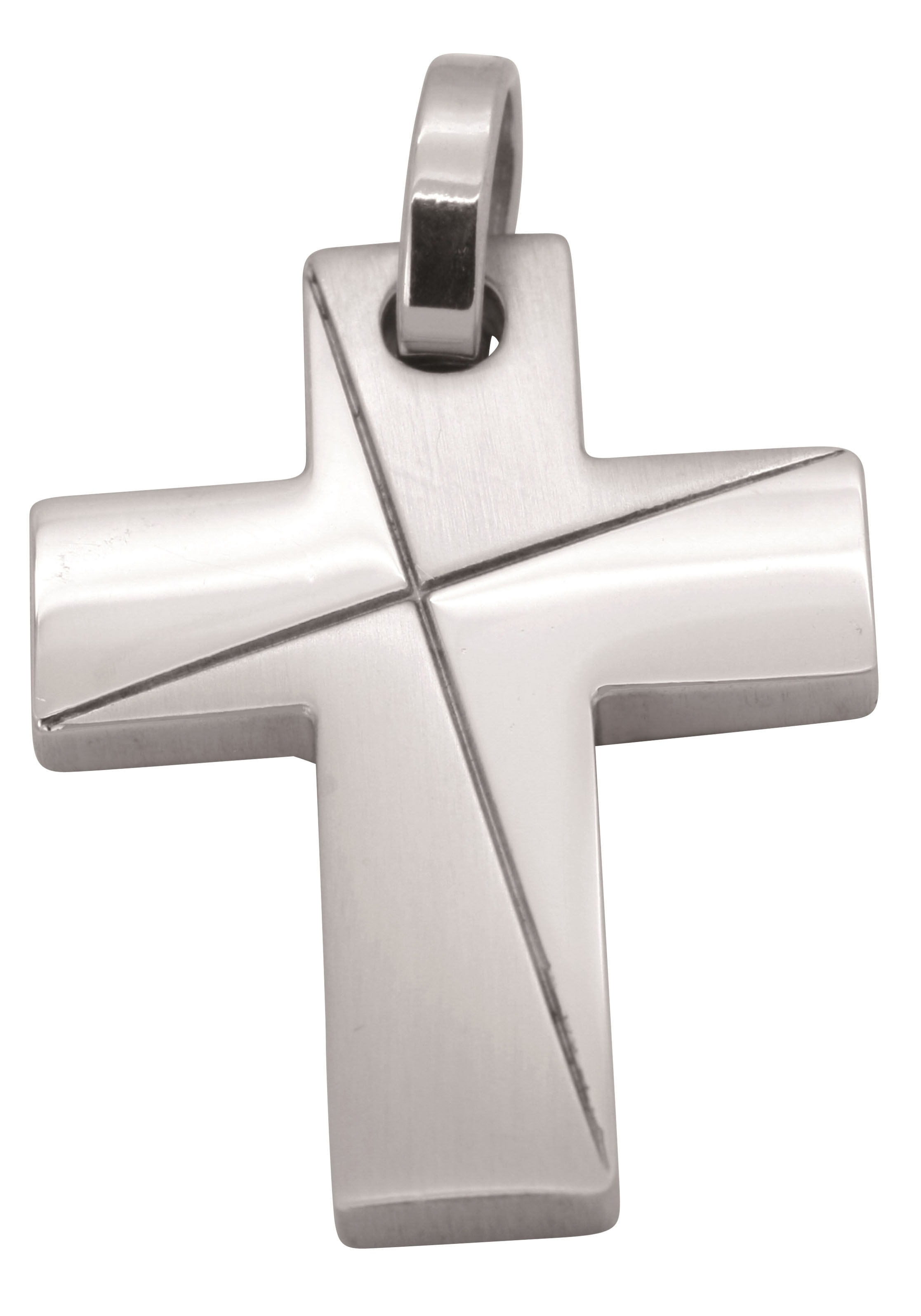 Firetti Kreuzanhänger »Schmuck Geschenk Halsschmuck Anhänger für Halskette Kreuz«, Made in Germany