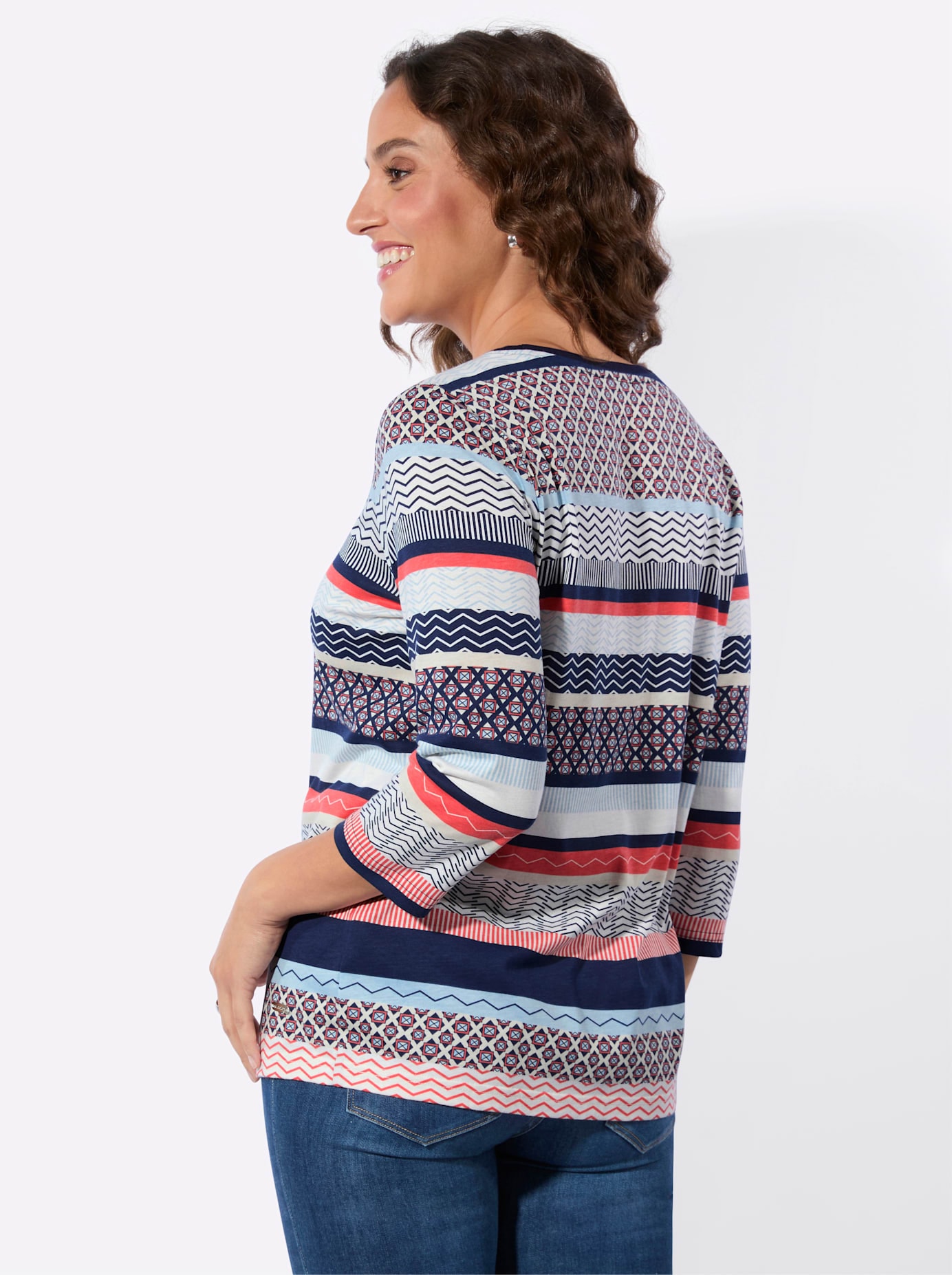 Casual Looks Print-Shirt »3/4-Arm-Shirt« 1 tlg.