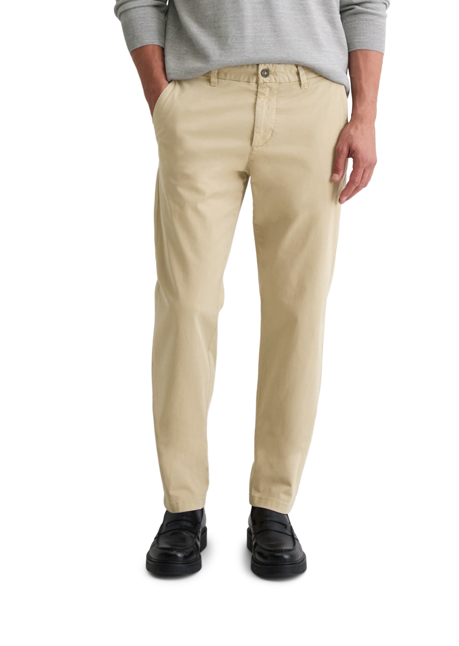 Image of Marc OPolo Chinohose "Osby" tapered Fit, Bio-Baumwolle