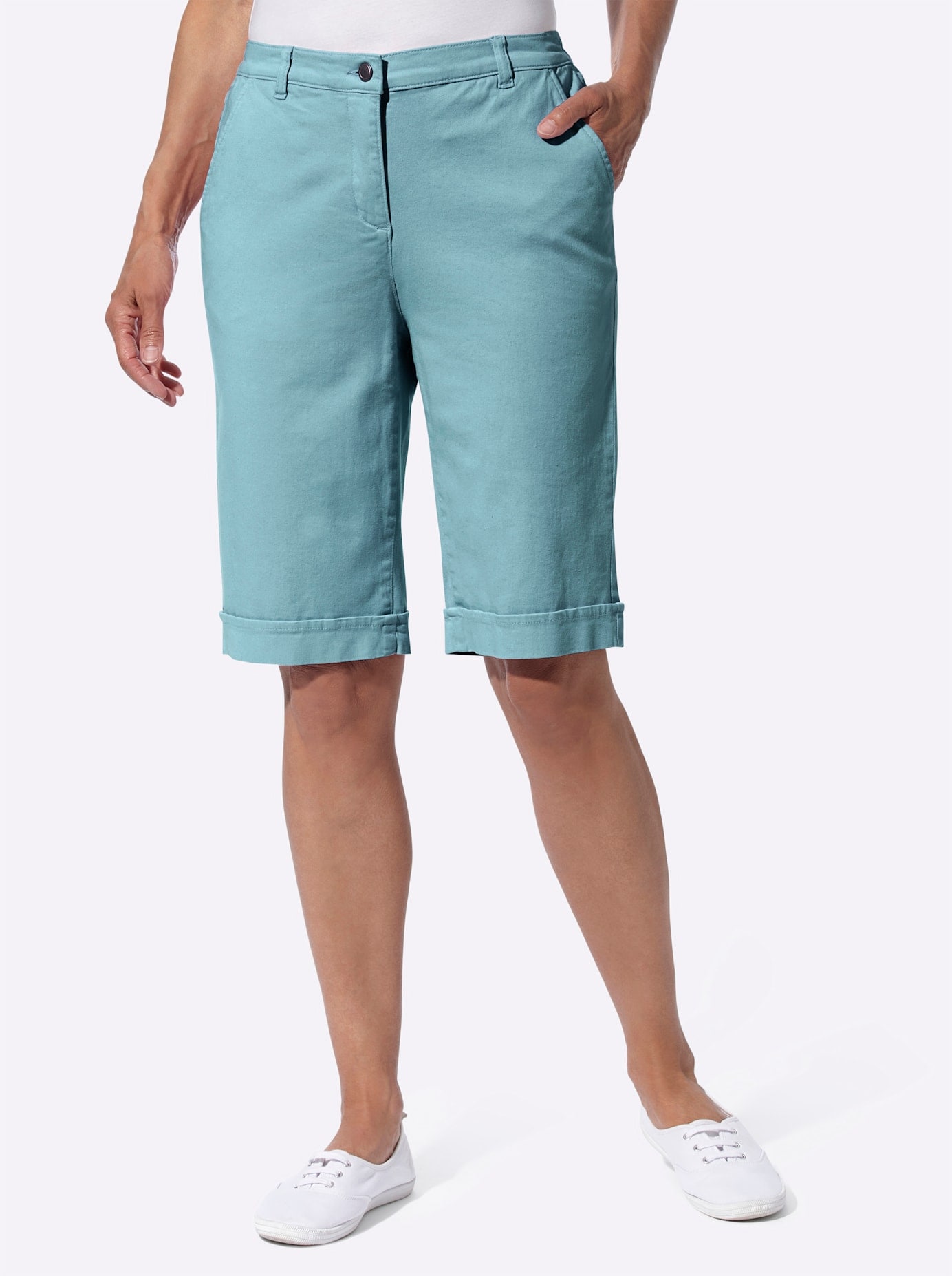 Classic Basics Jeansbermudas, (1 tlg.)