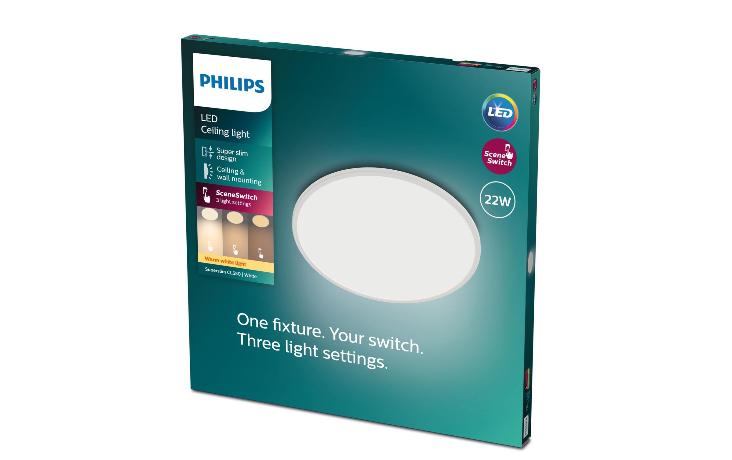 Philips Deckenleuchte »3-in-1 SceneS«, 1 flammig