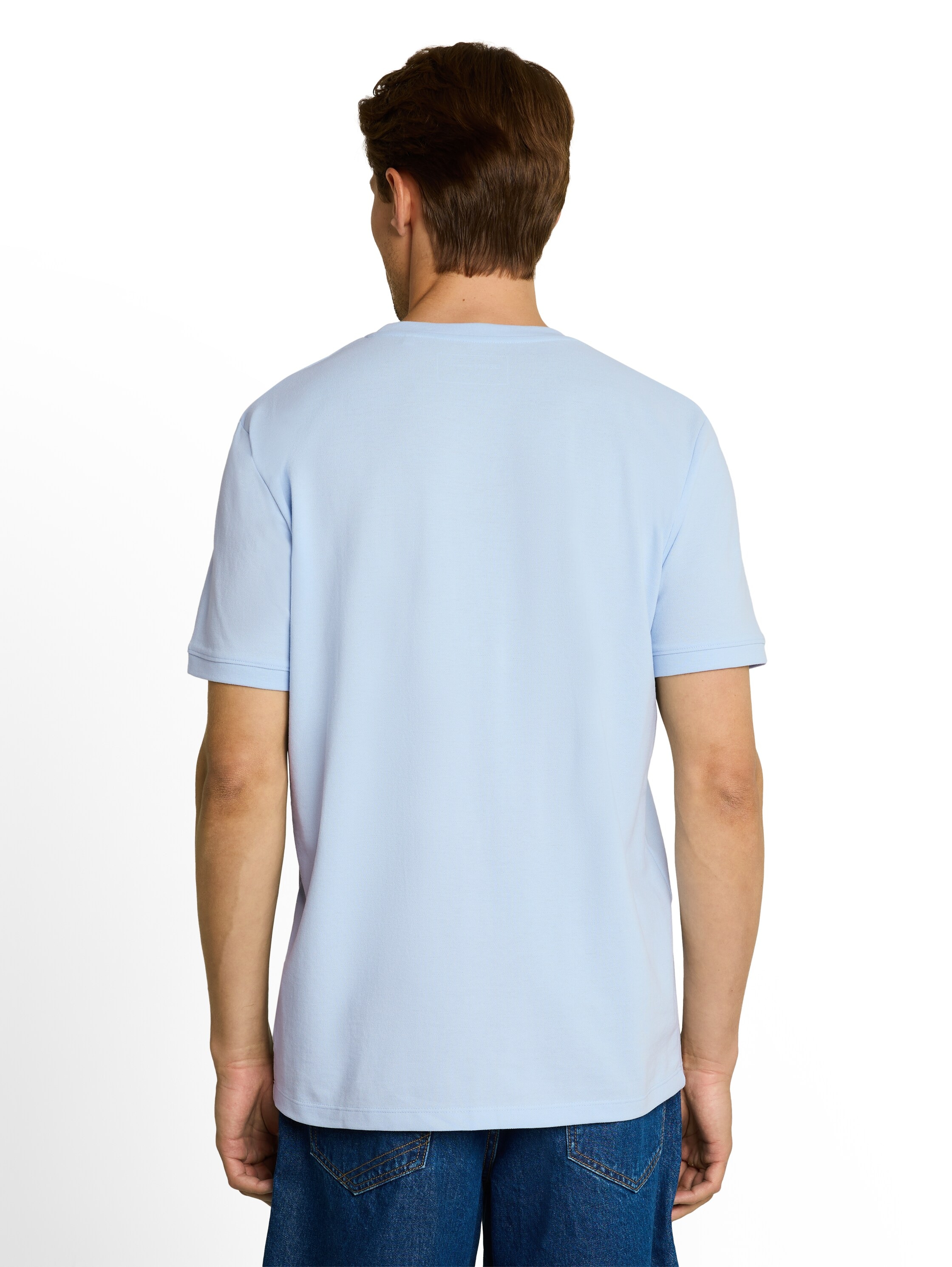 TOM TAILOR Denim Shirt à col rond
