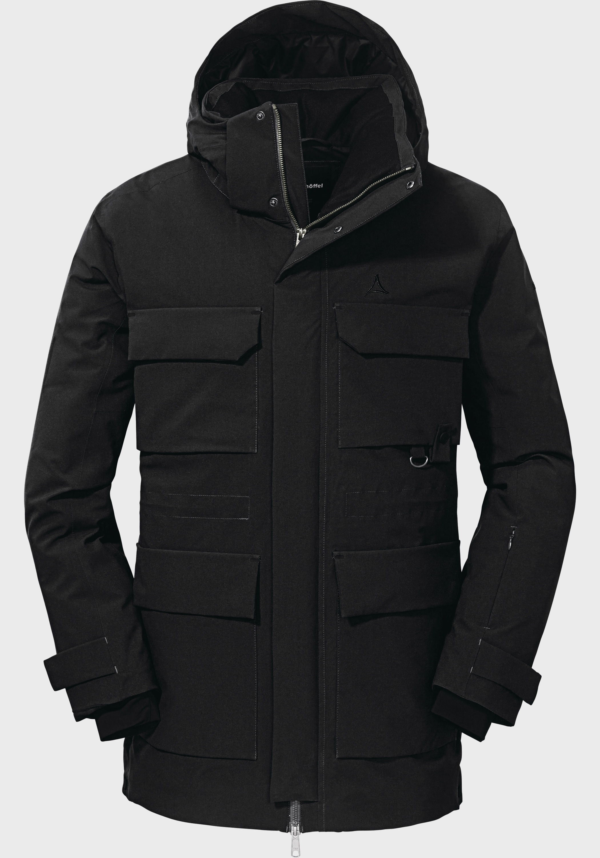 Langjacke »Down Parka Ridgeland M«, mit Kapuze