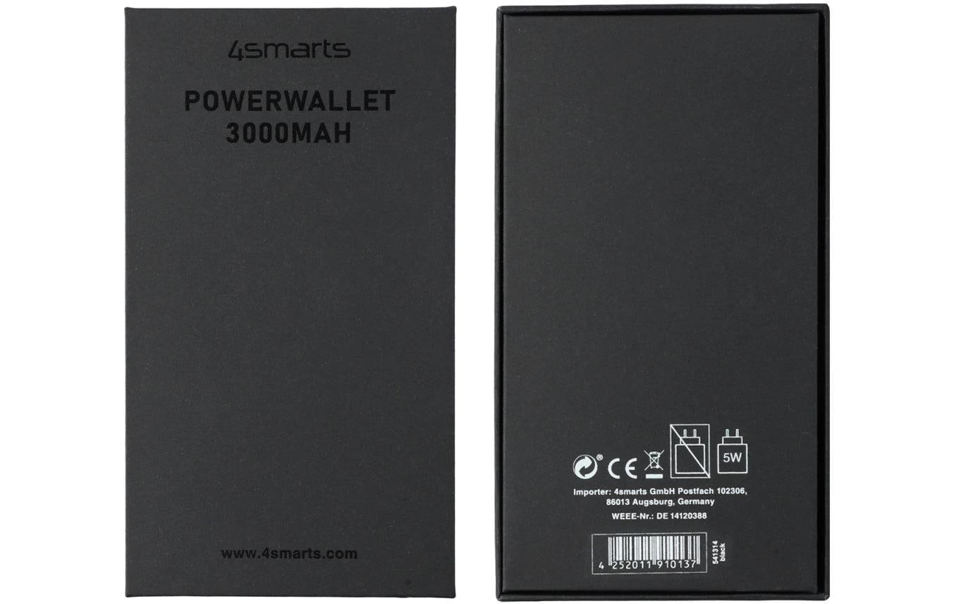 4smarts Powerbank »PowrWallet 3000 mAh«, 3000 mAh