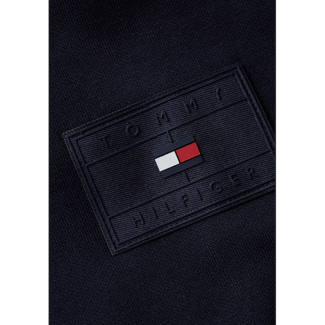 ♕ Tommy Hilfiger Sweatshirt »BADGED GRAPHIC CREWNECK«, mit Rippbündchen  versandkostenfrei auf